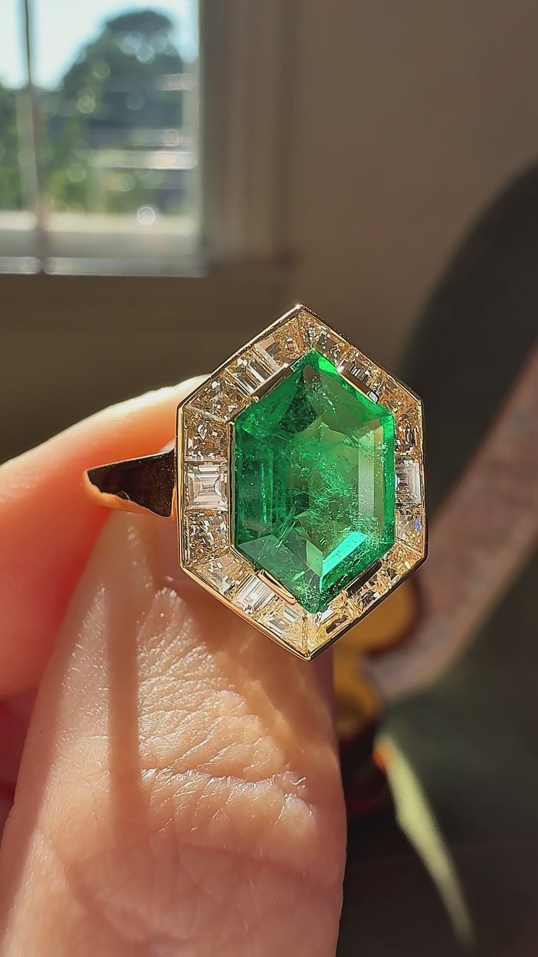 Step  cut Rings