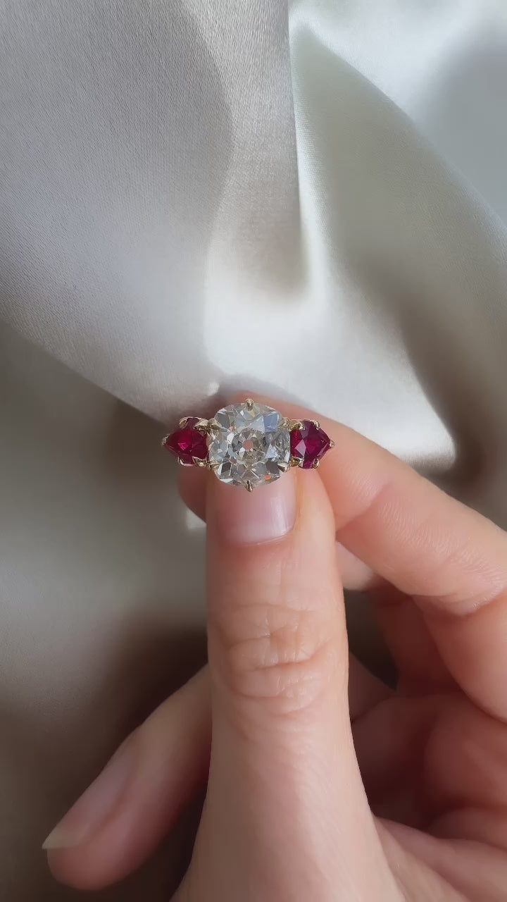 Old Mine cut diamond Uncategorized