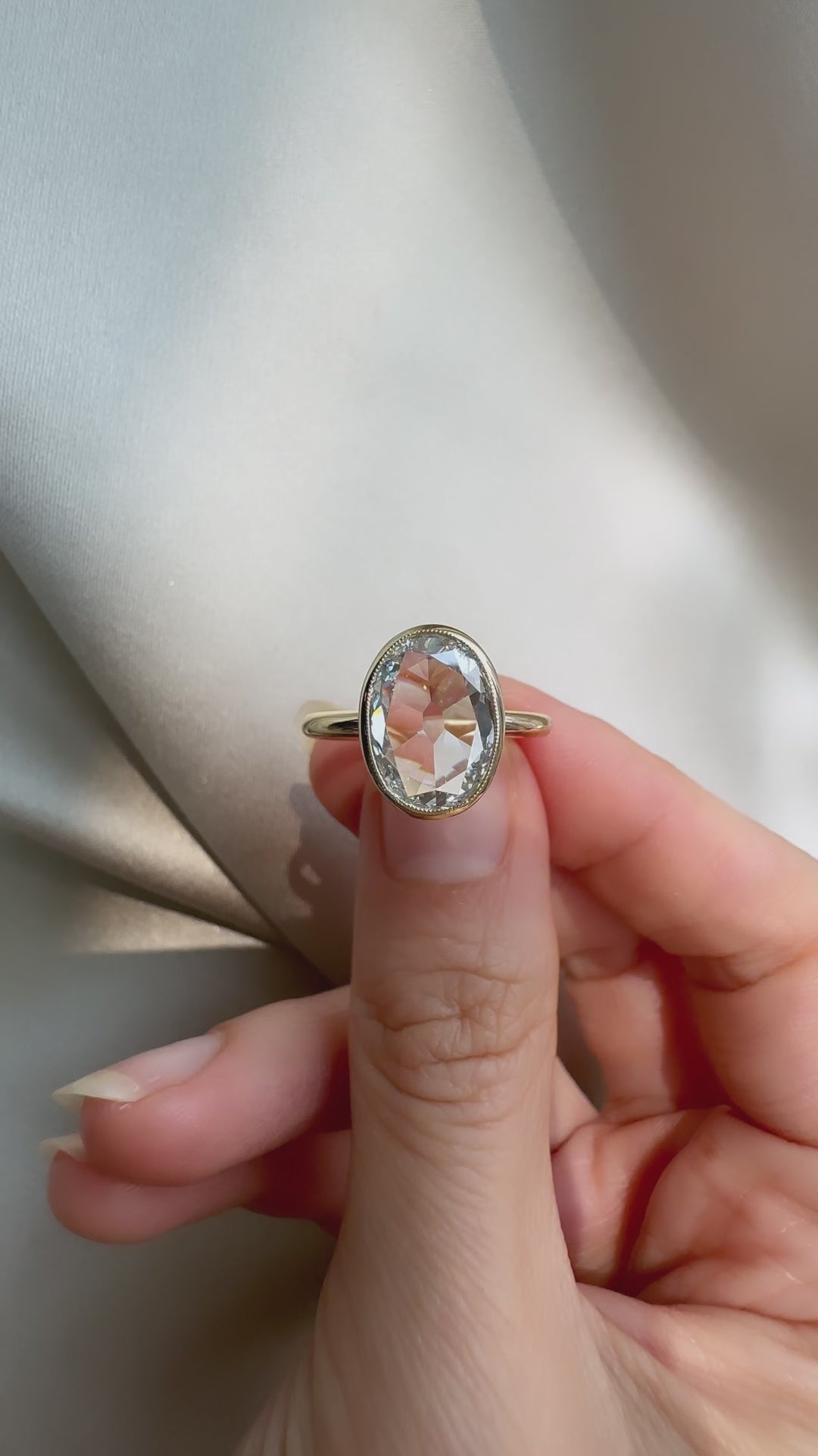 Marquise/Oval cut diamond 