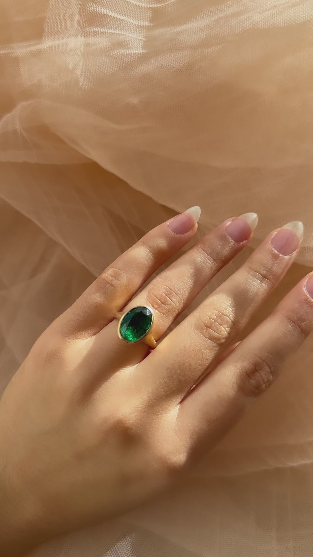 diamond in yellow gold setting