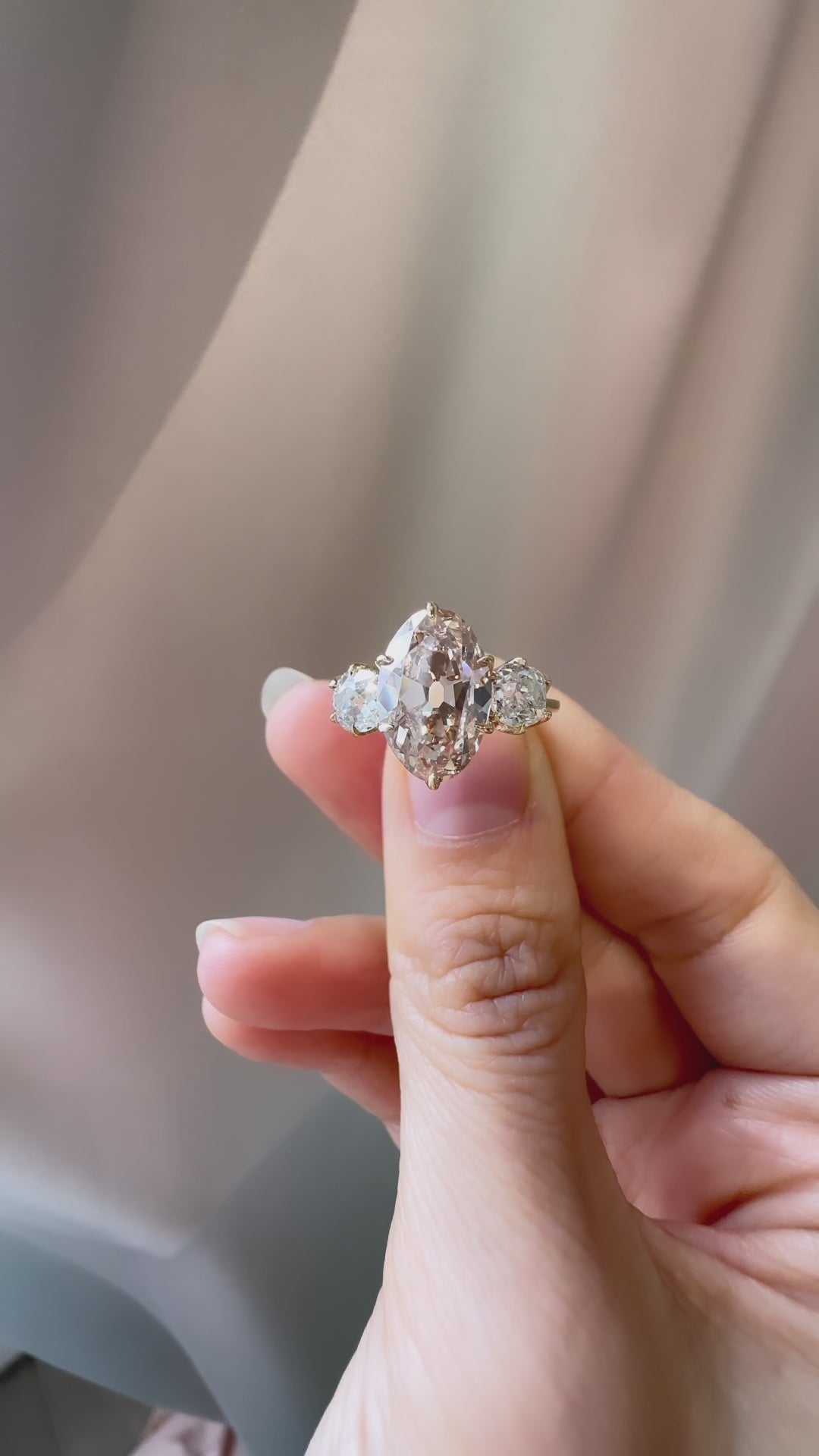  videos and images of vintage Uncategorized-Marquise/Oval cut diamond Uncategorized