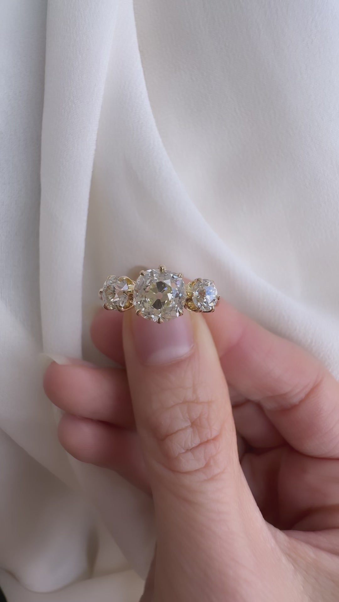 Old Mine cut diamond 