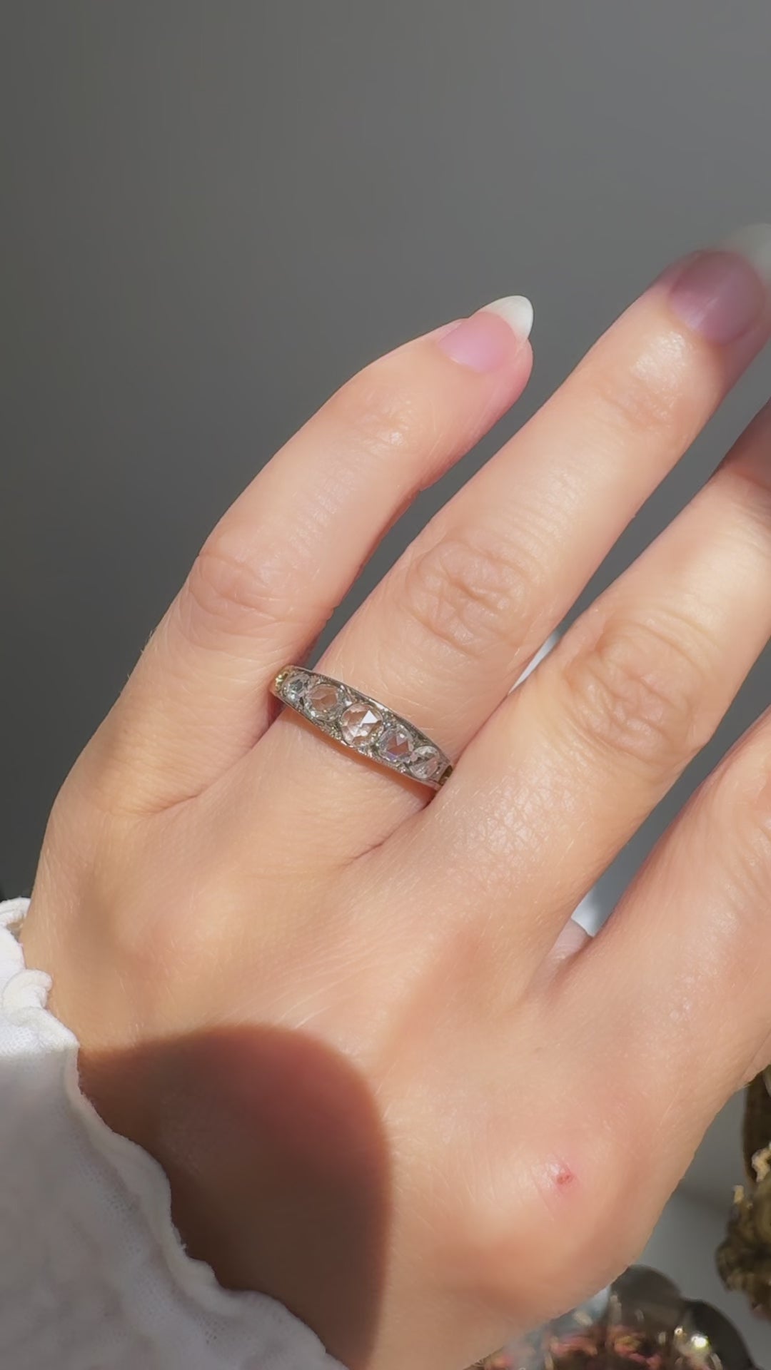 Less than 1  vintage engagement ring
