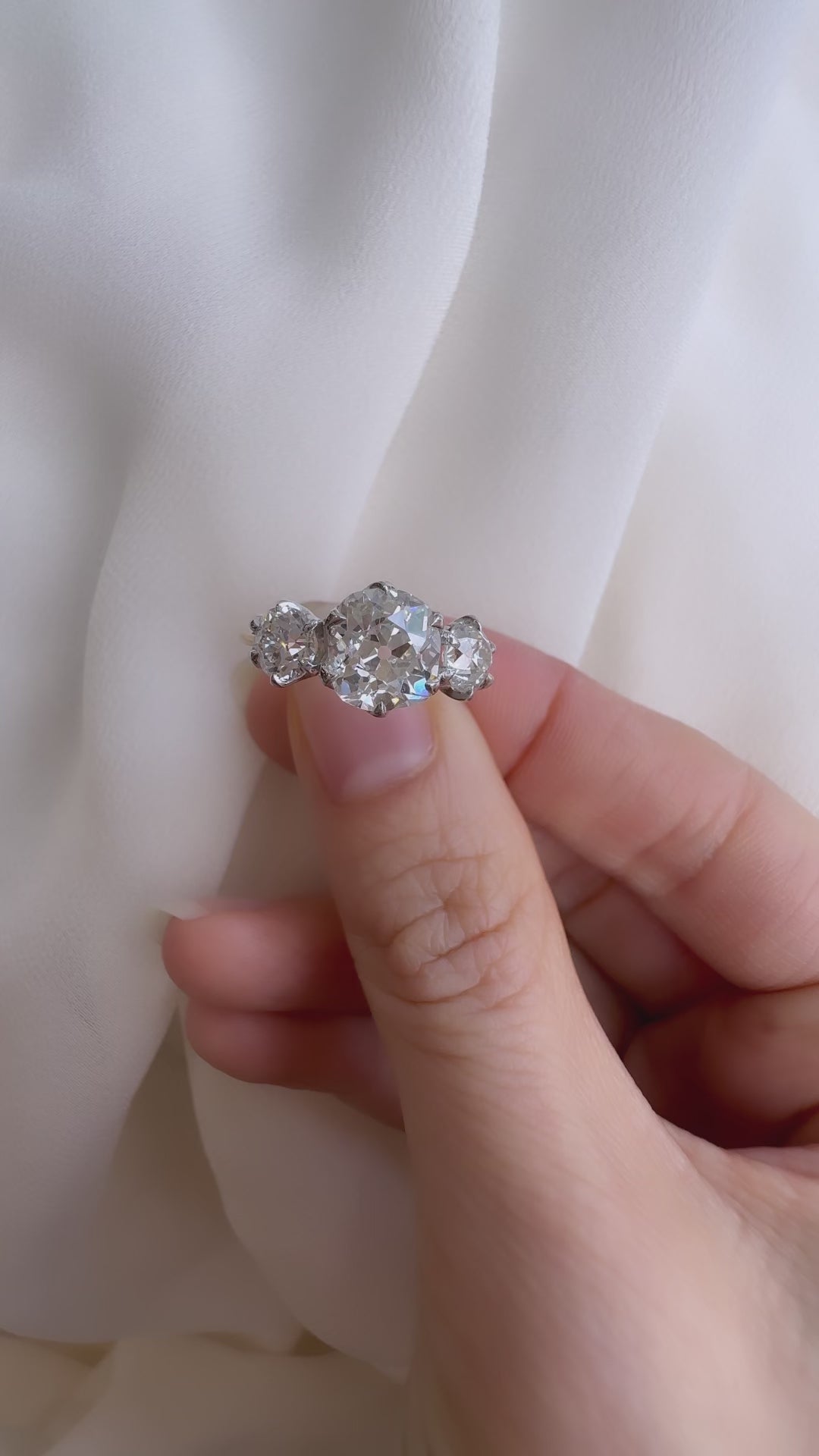 Old Mine cut diamond 