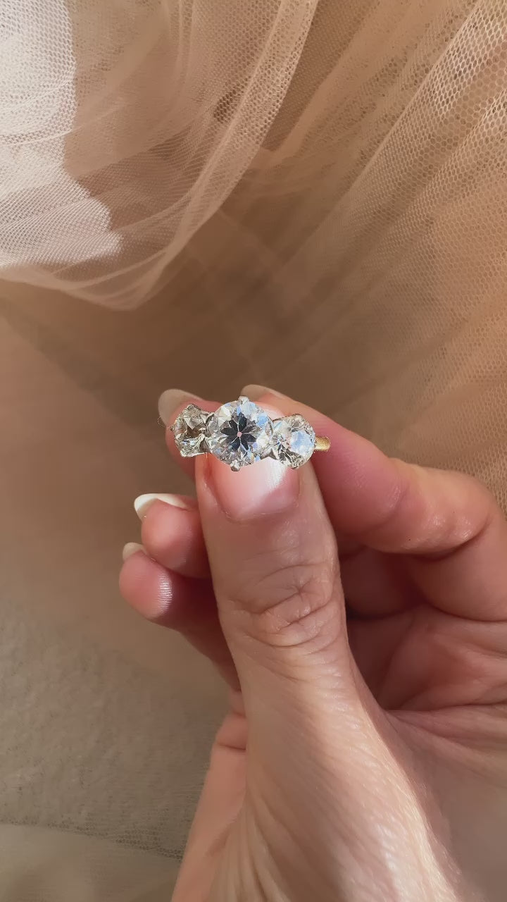 Transitional cut diamond 