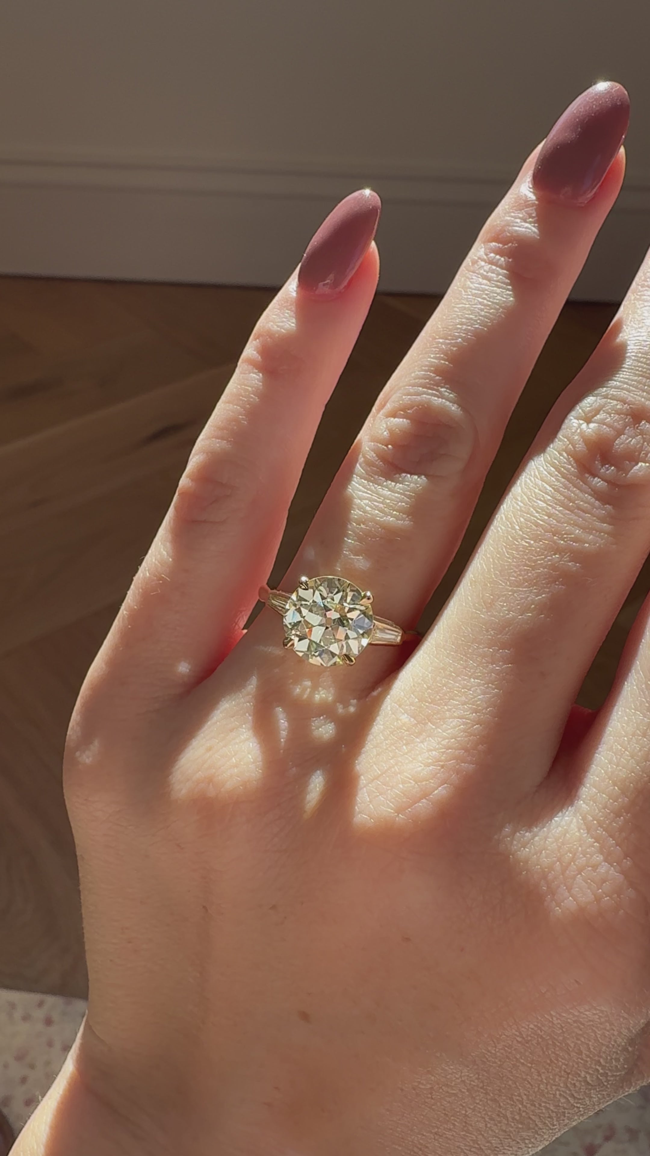  videos and images of vintage Rings-Old European cut diamond Rings