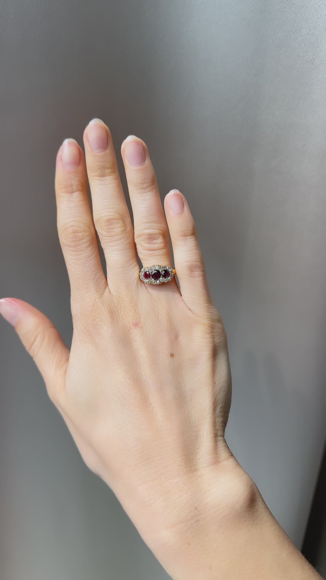 diamond in yellow gold setting