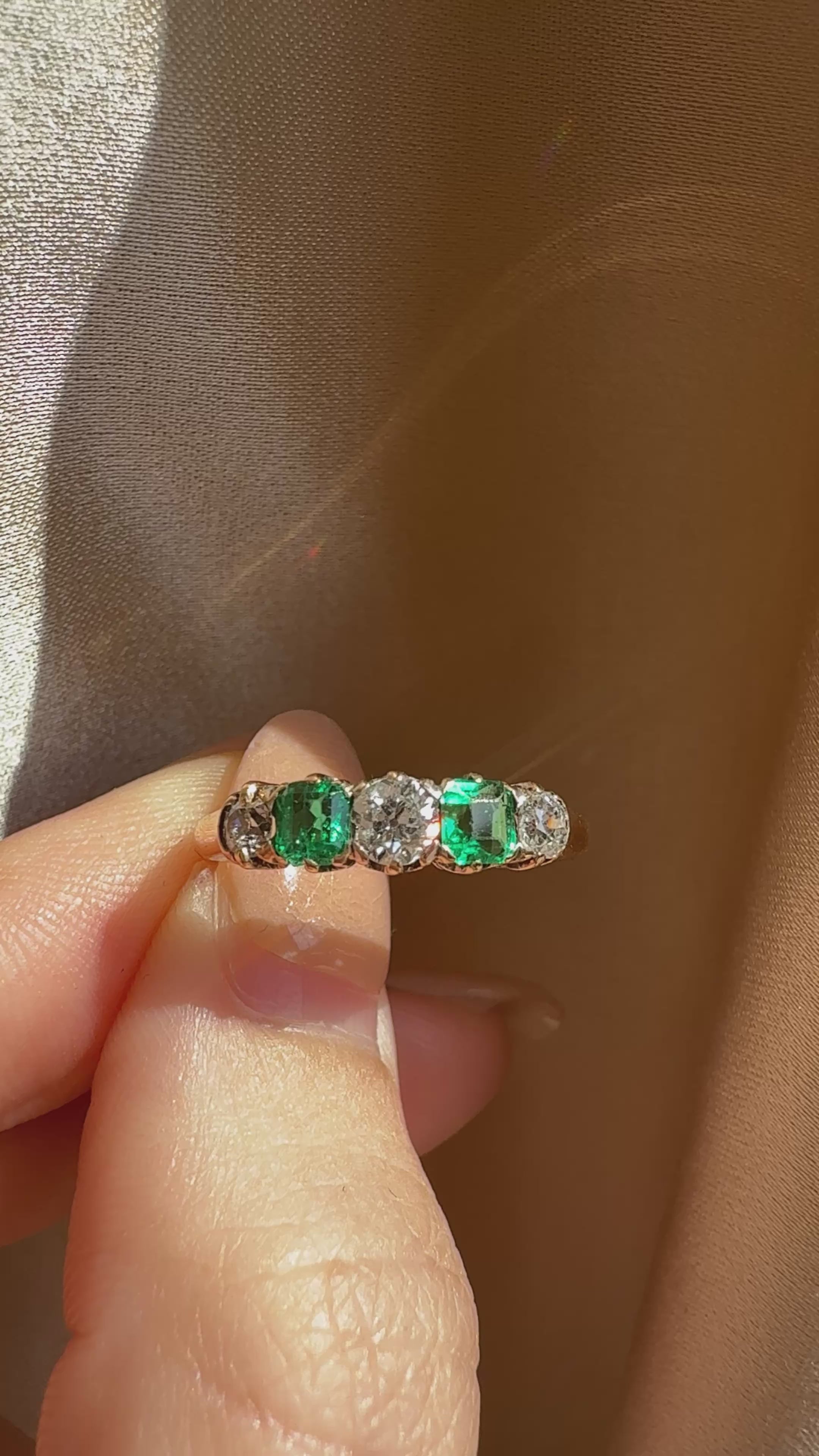 Less than 1  vintage engagement ring