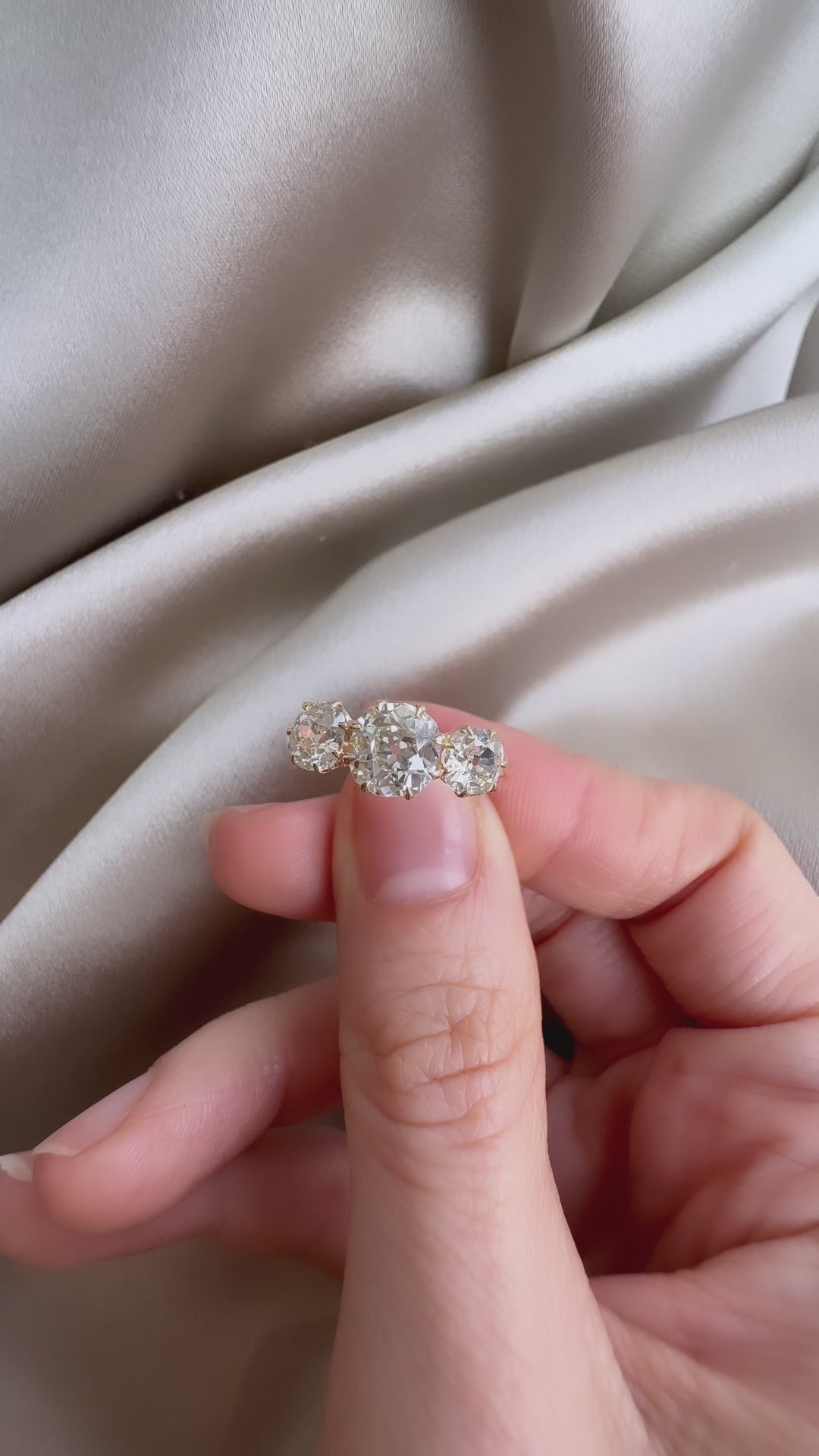 Old Mine cut diamond 