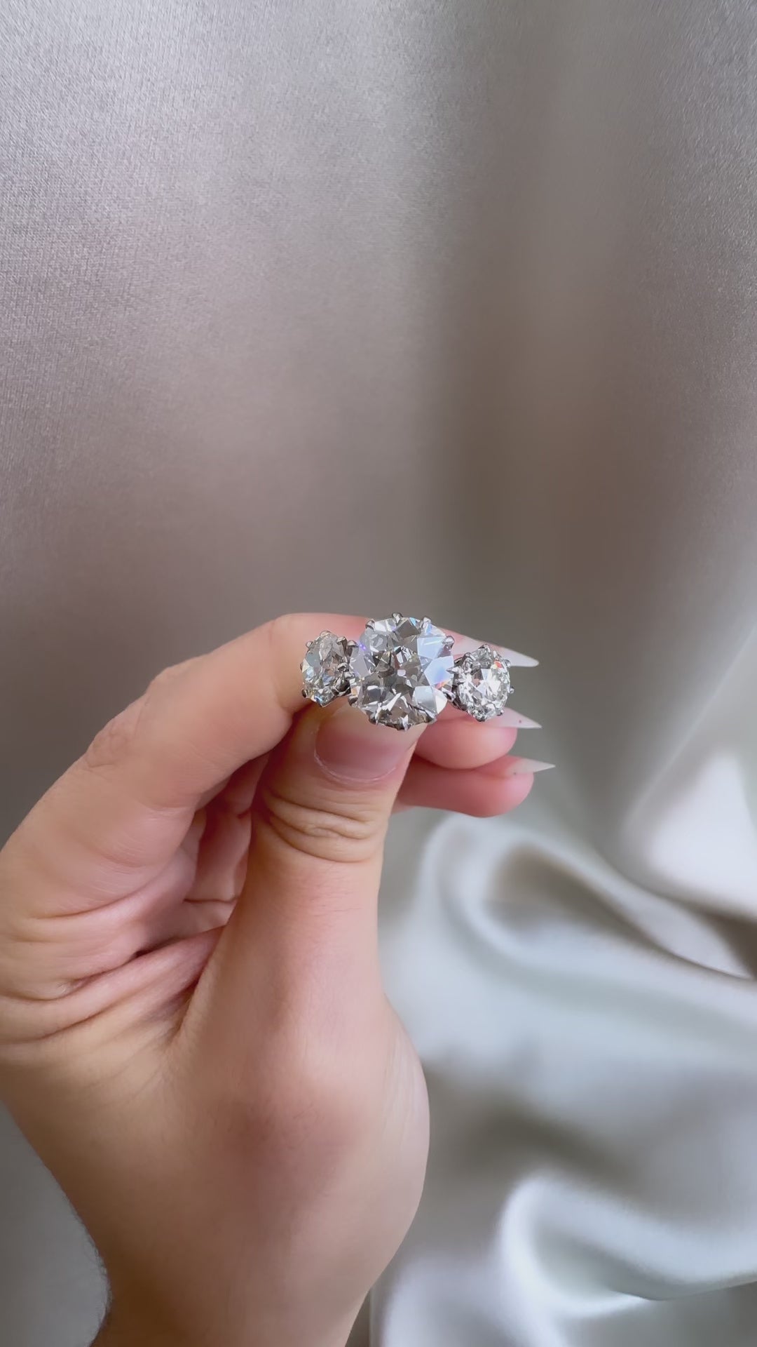 Old Mine cut diamond 