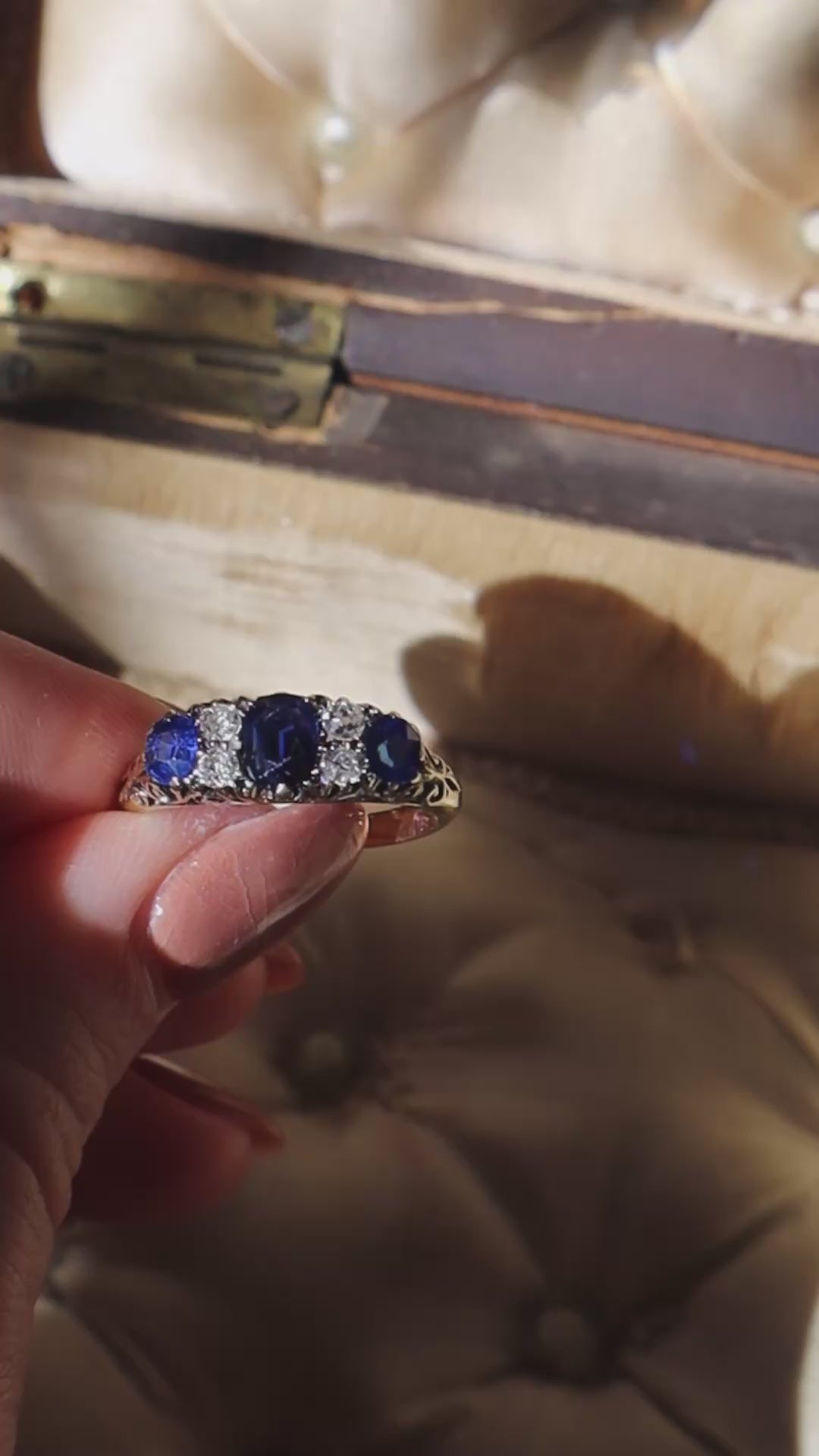 Less than 1  gemstones  vintage engagement ring