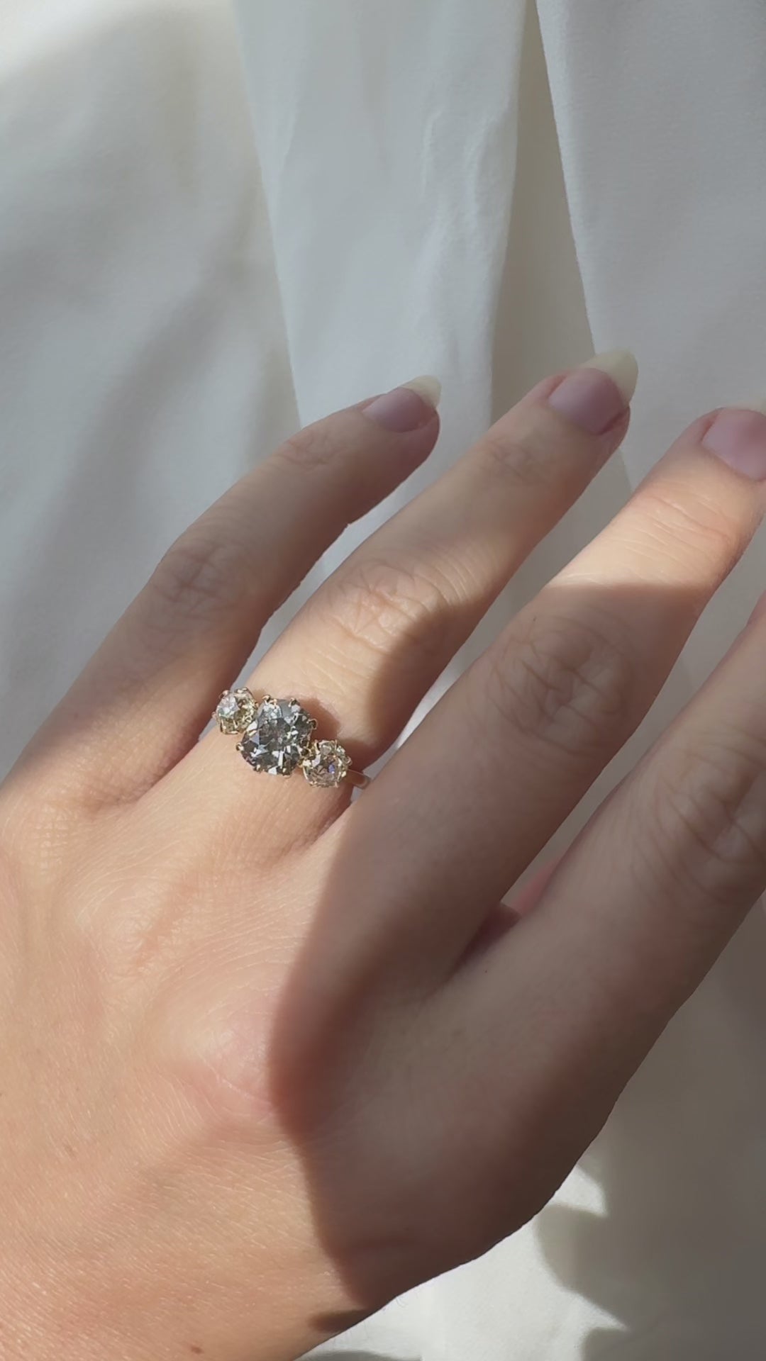 Old Mine cut diamond Rings