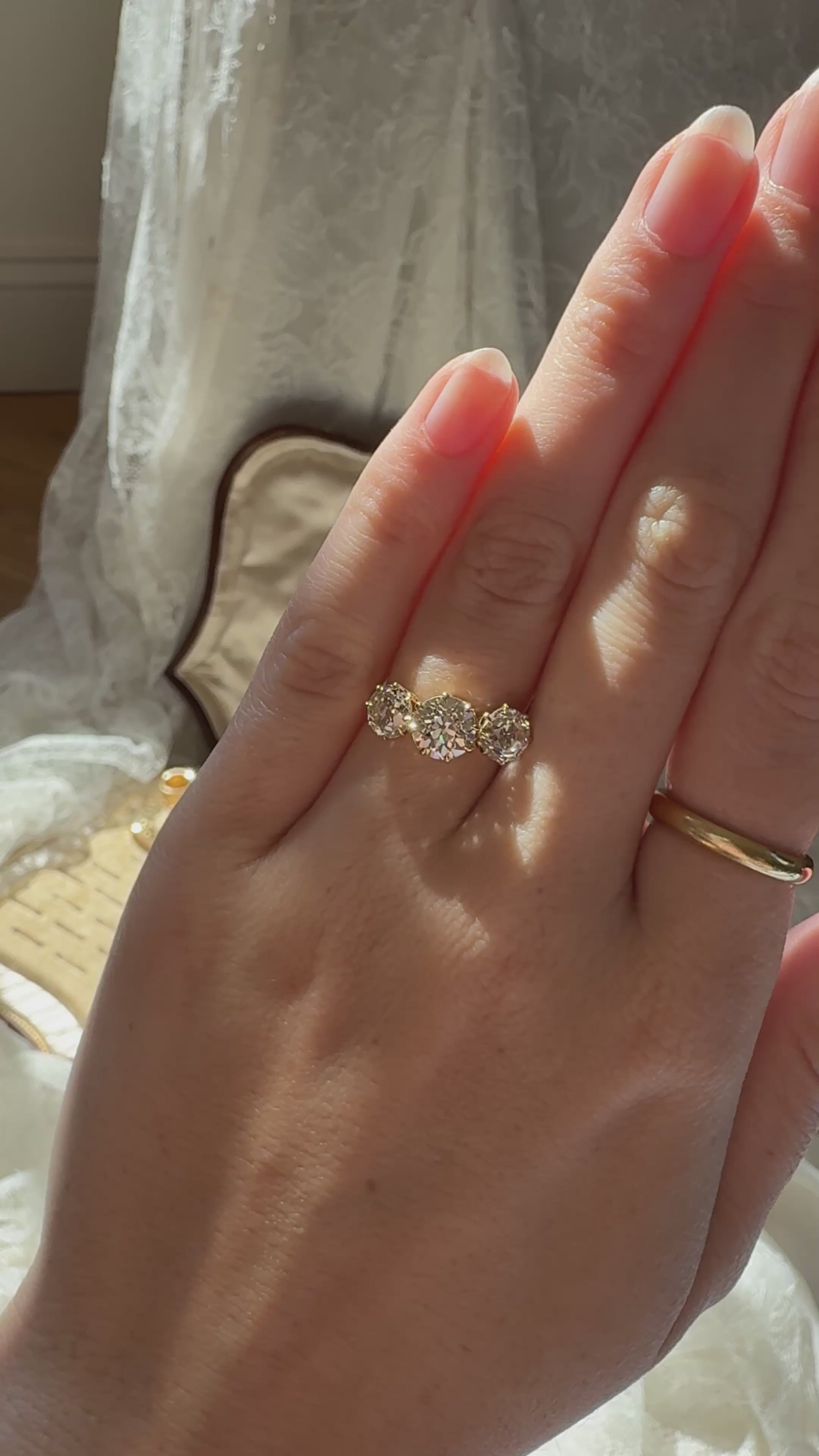  videos and images of vintage Uncategorized-Old European cut diamond Uncategorized