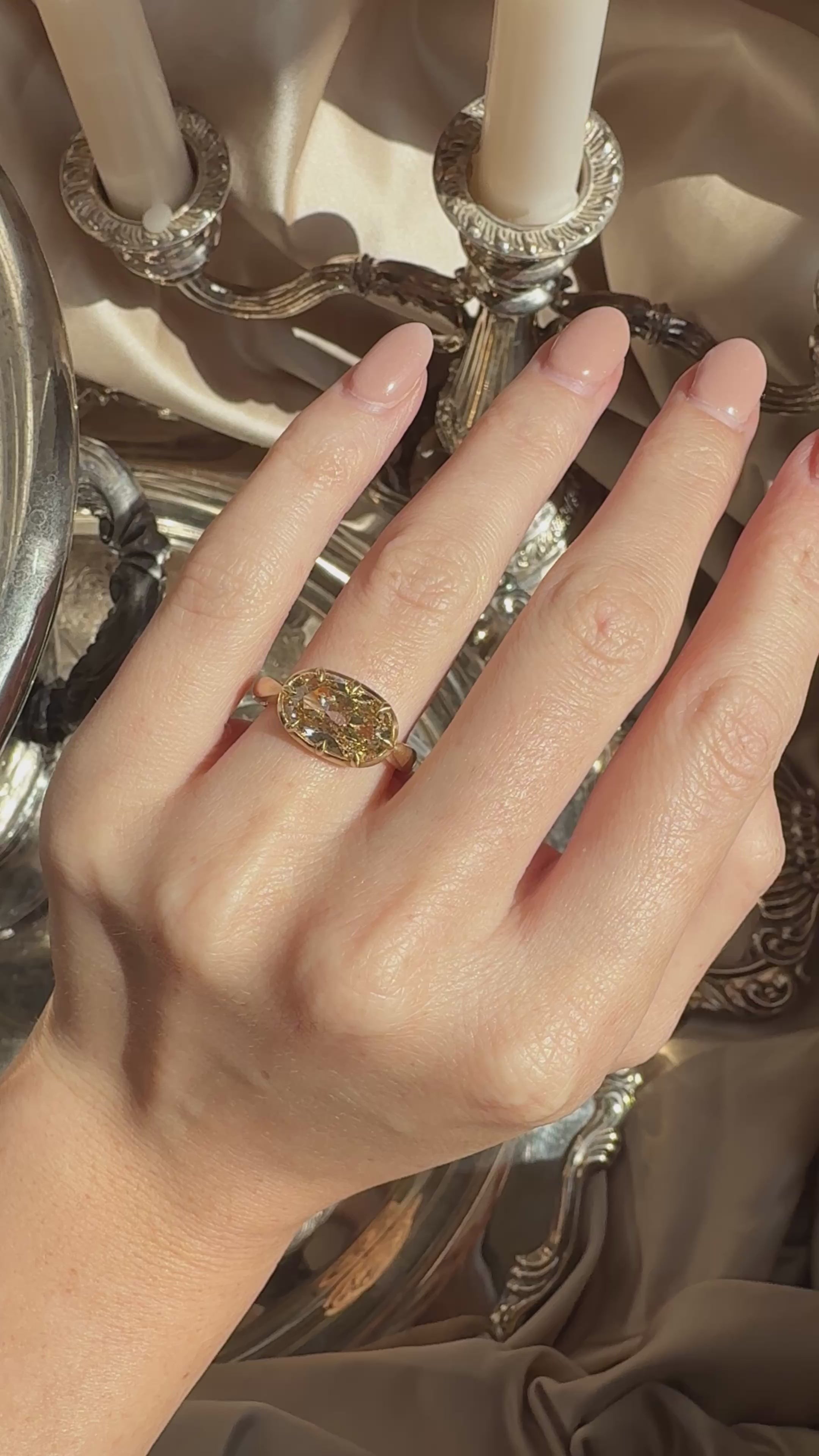 Marquise/Oval cut diamond Rings