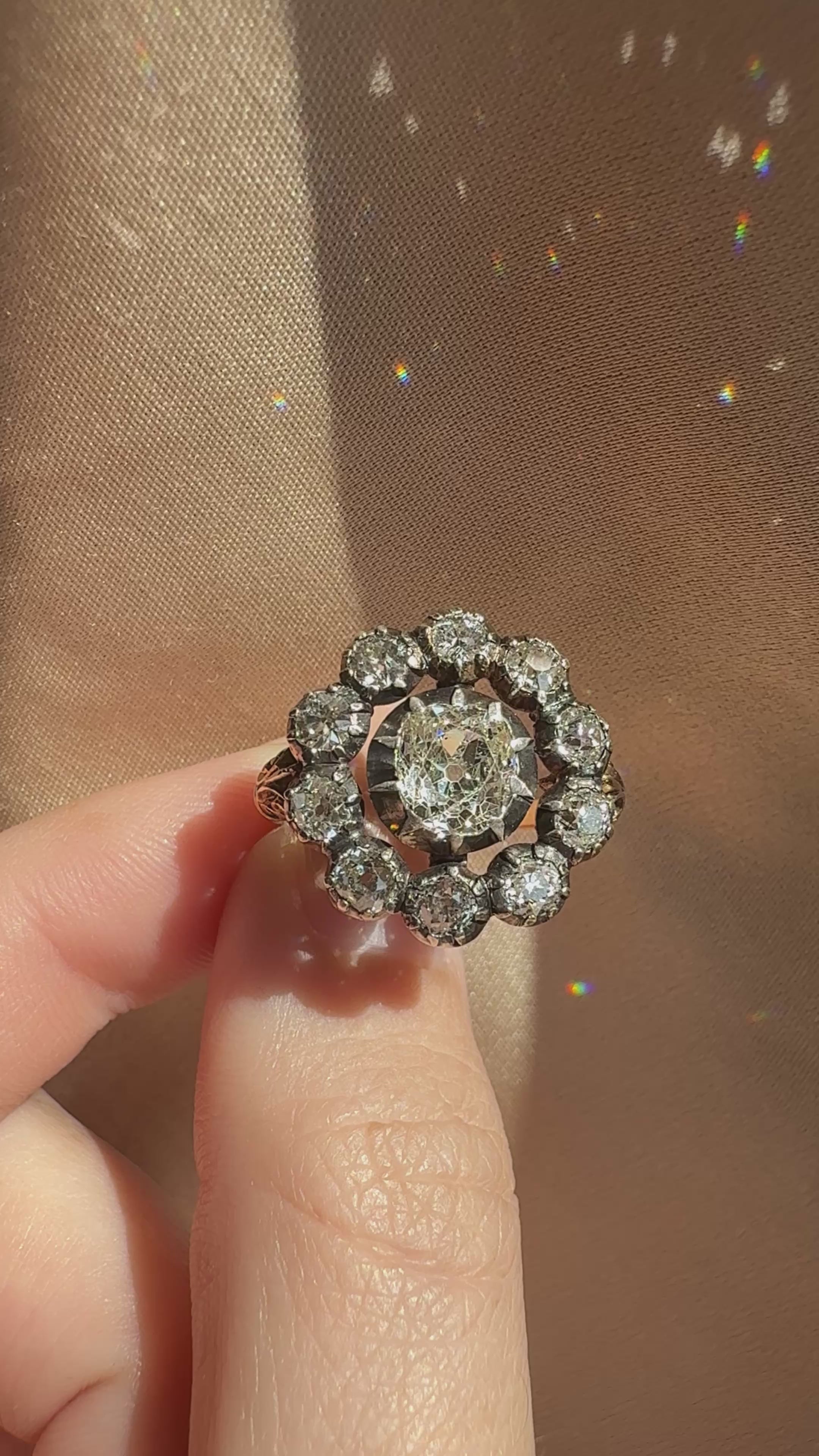 1-2 Carats vintage engagement ring