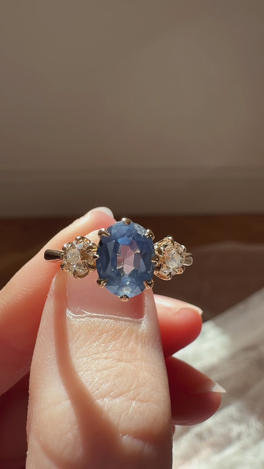  videos and images of vintage Rings-Marquise/Oval cut diamond Rings