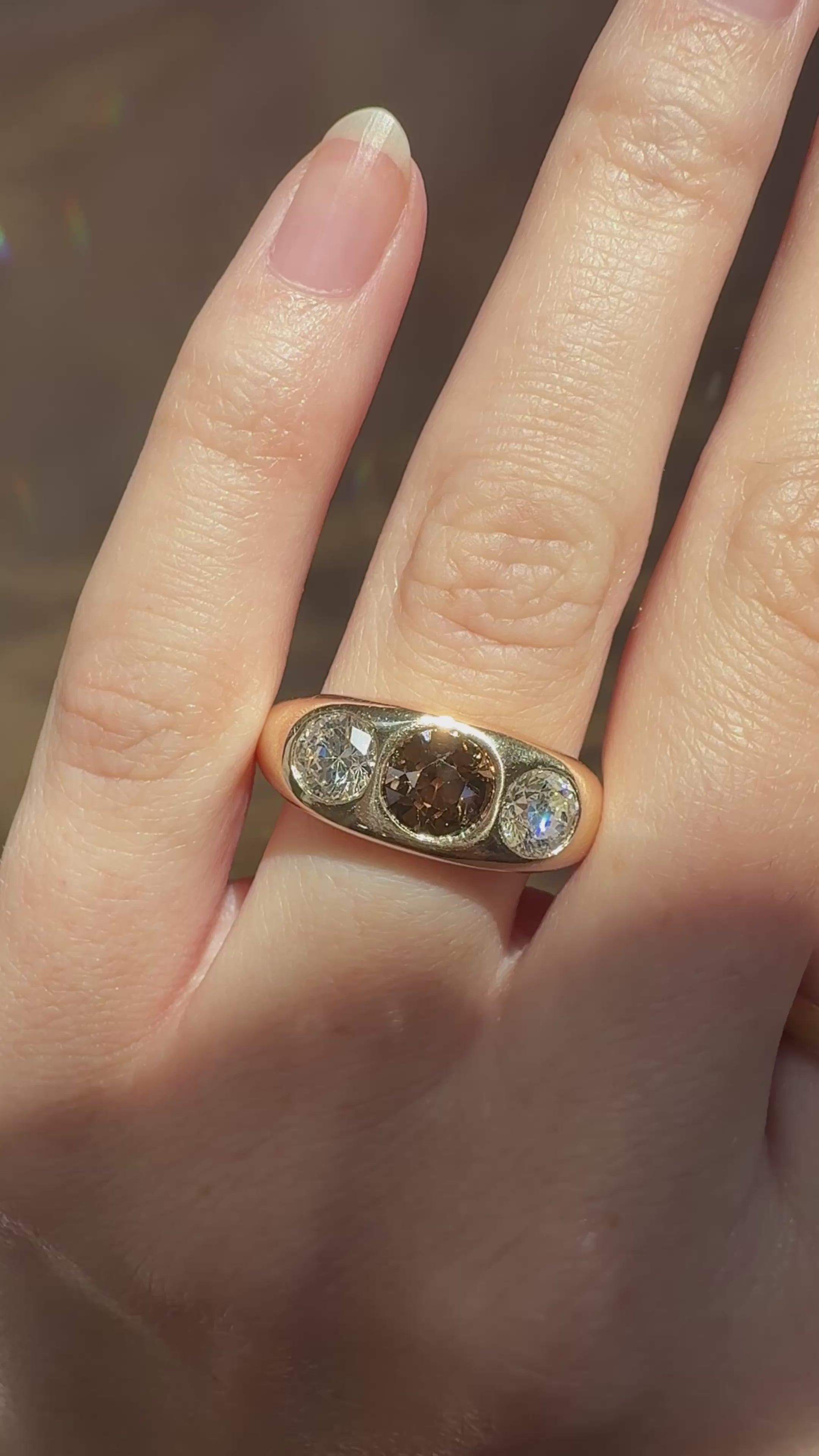  videos and images of vintage Rings-Old European cut diamond Rings