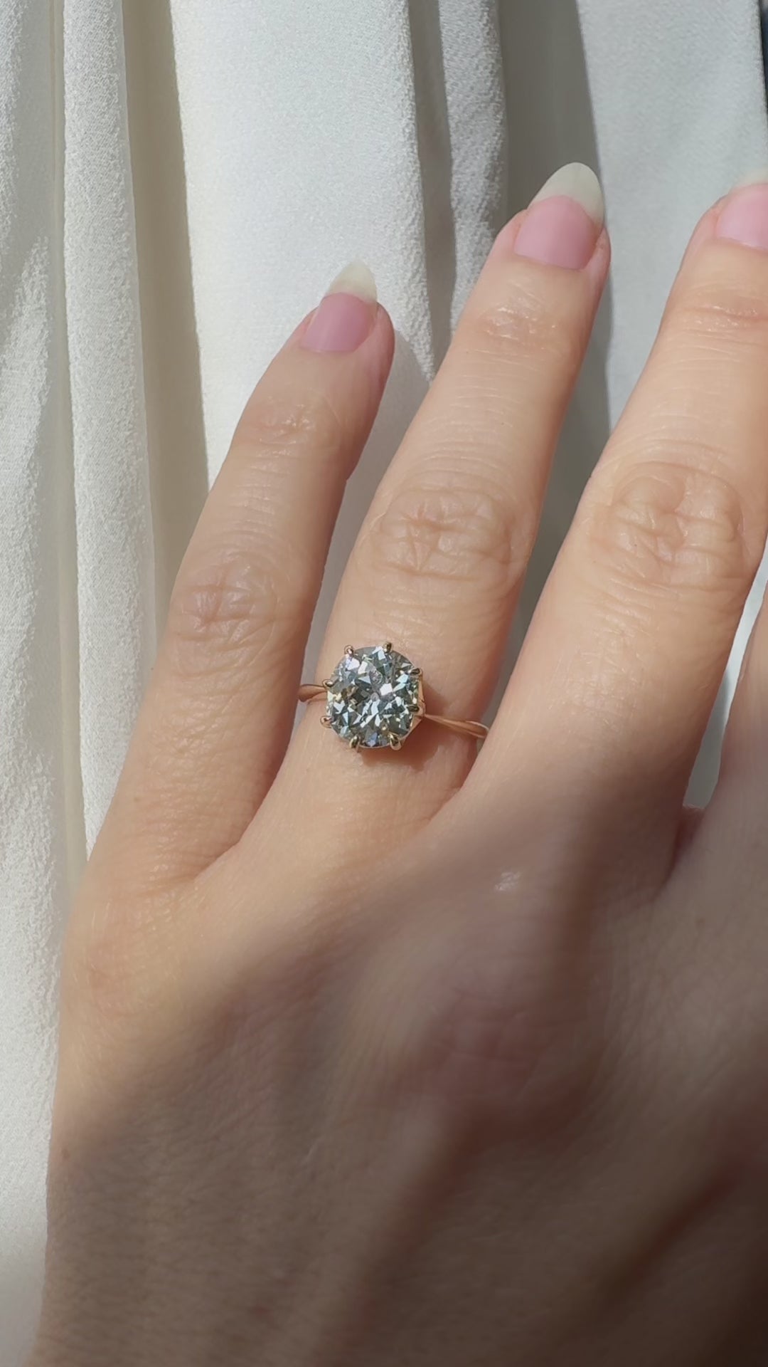 Old Mine cut diamond Rings