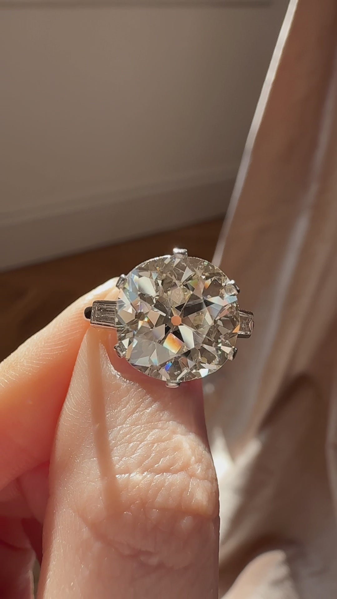 Old Mine cut diamond Rings