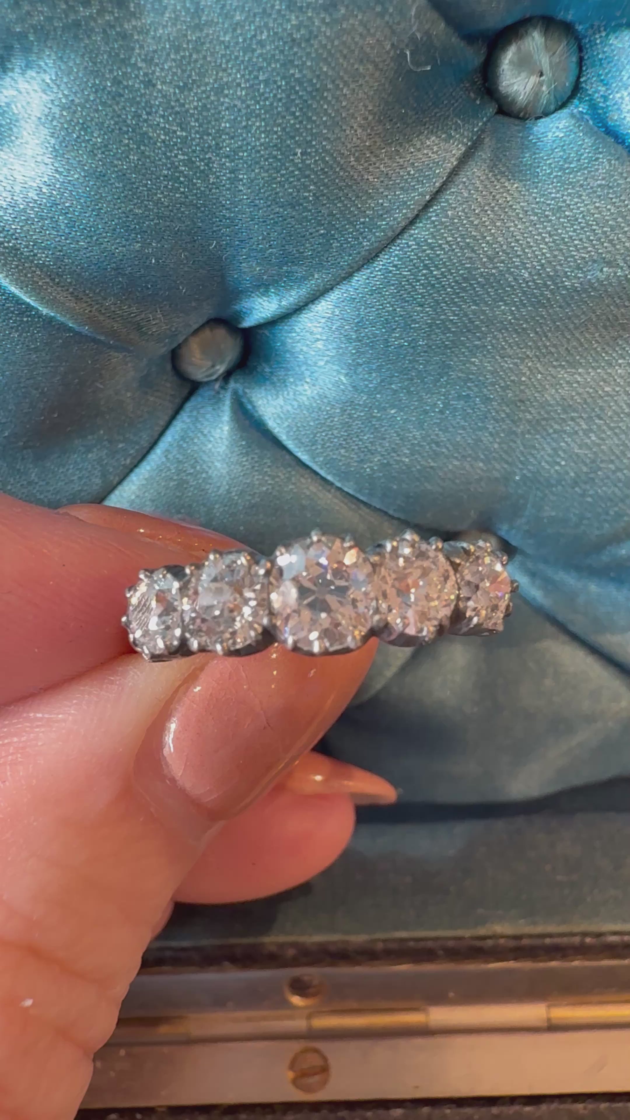 Less than 1  vintage engagement ring
