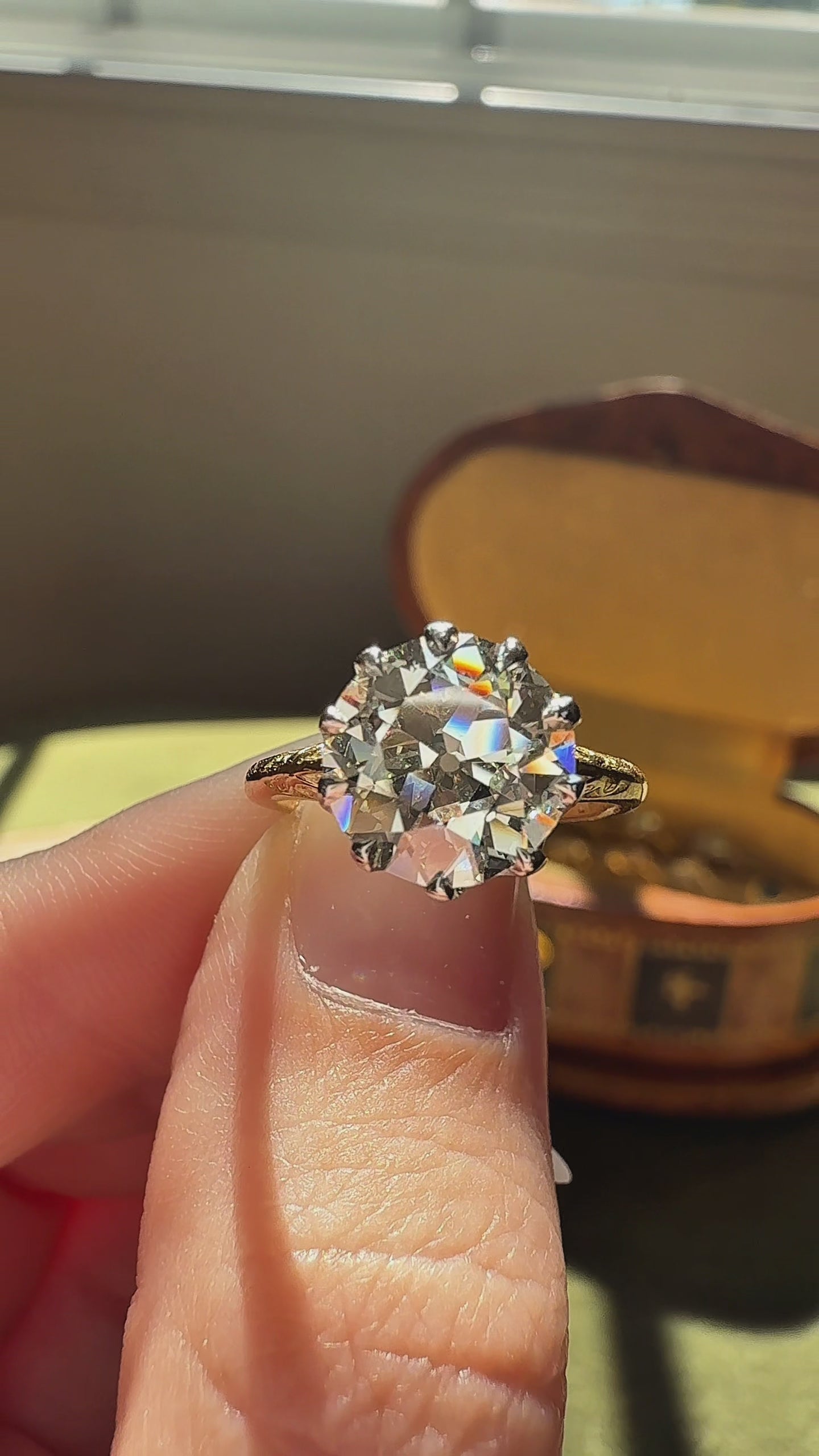  videos and images of vintage Rings-Old European cut diamond Rings