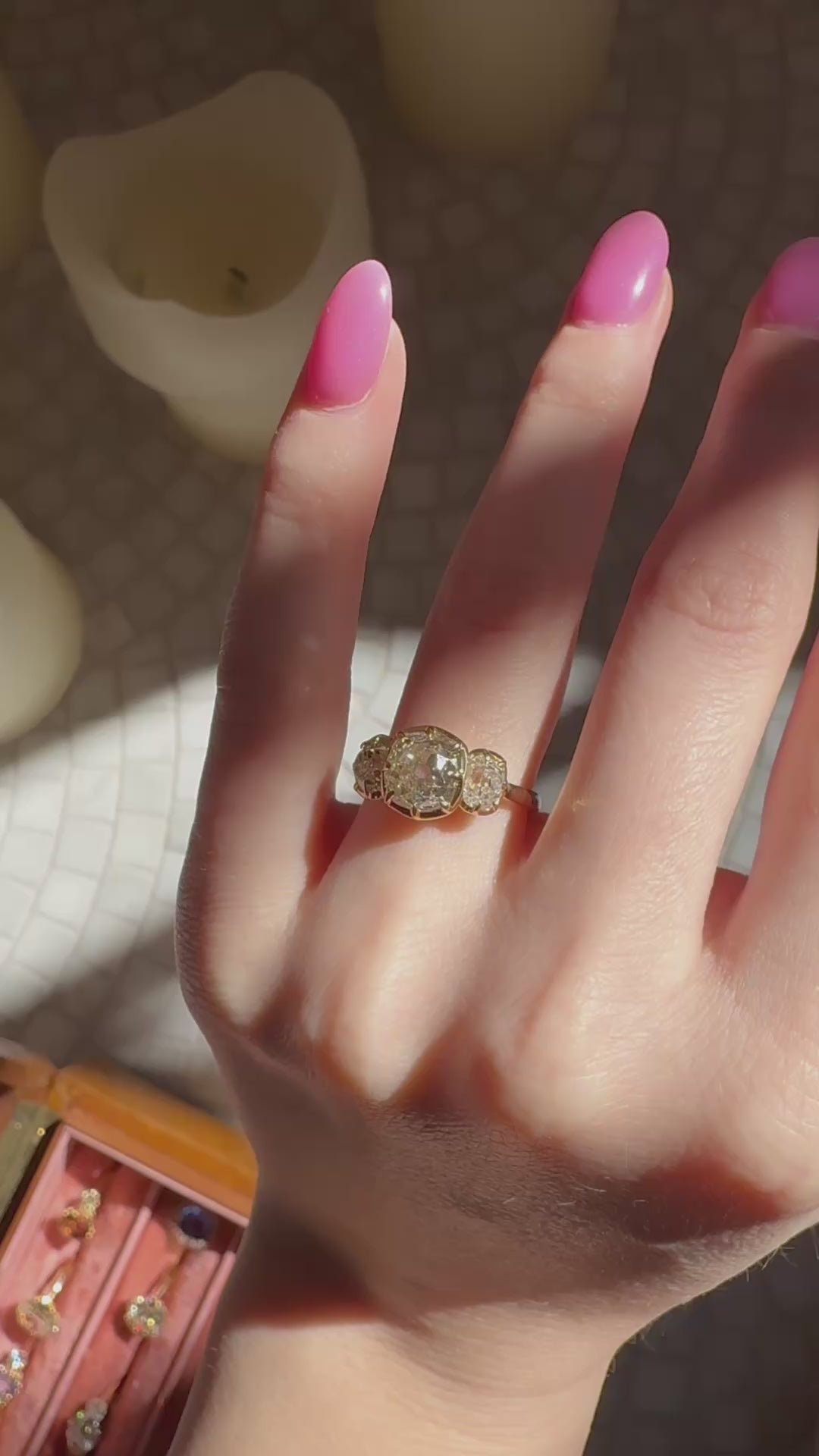 Three-stone diamond Rings for sale 