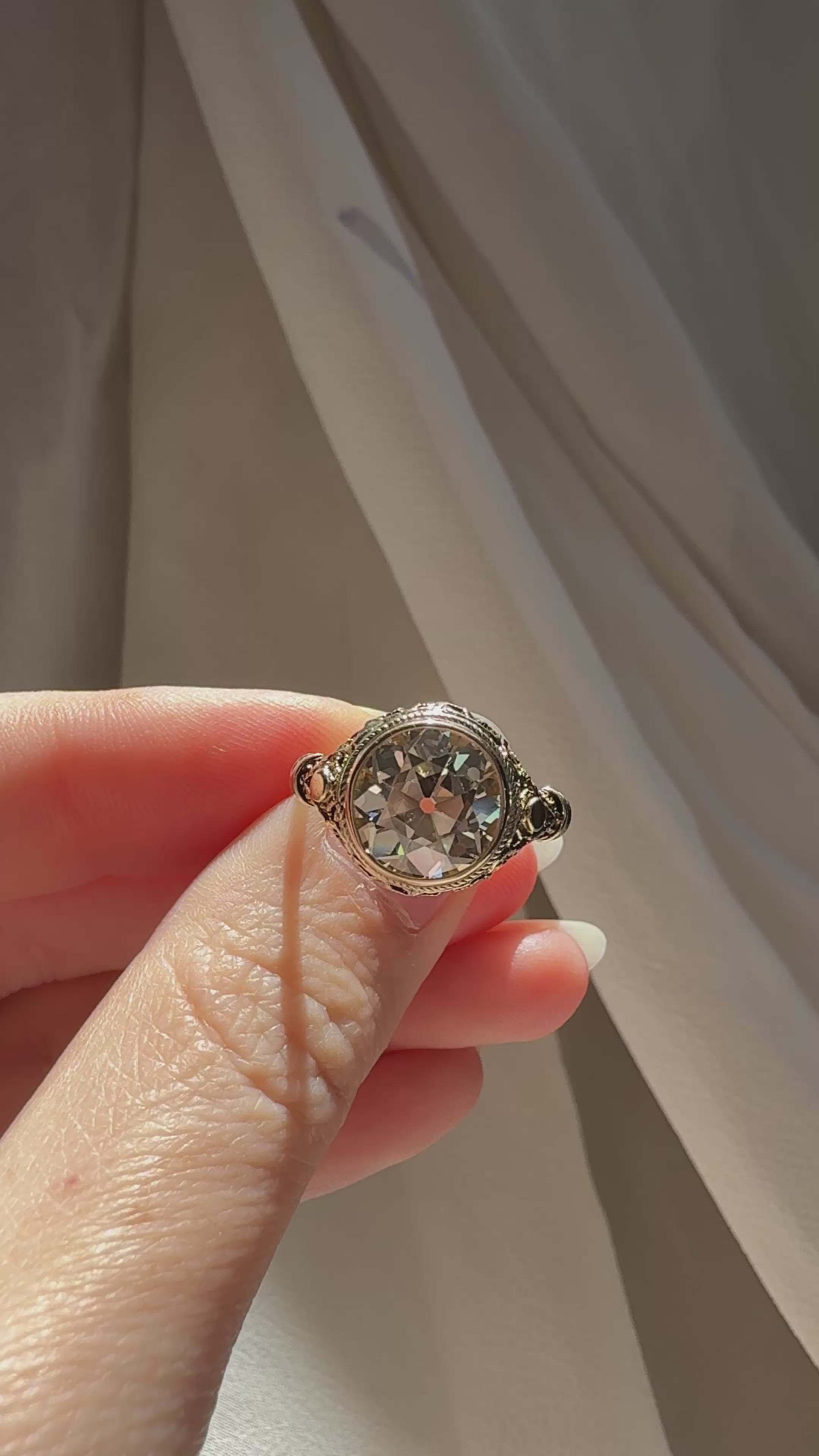  videos and images of vintage Uncategorized-Old European cut diamond Uncategorized