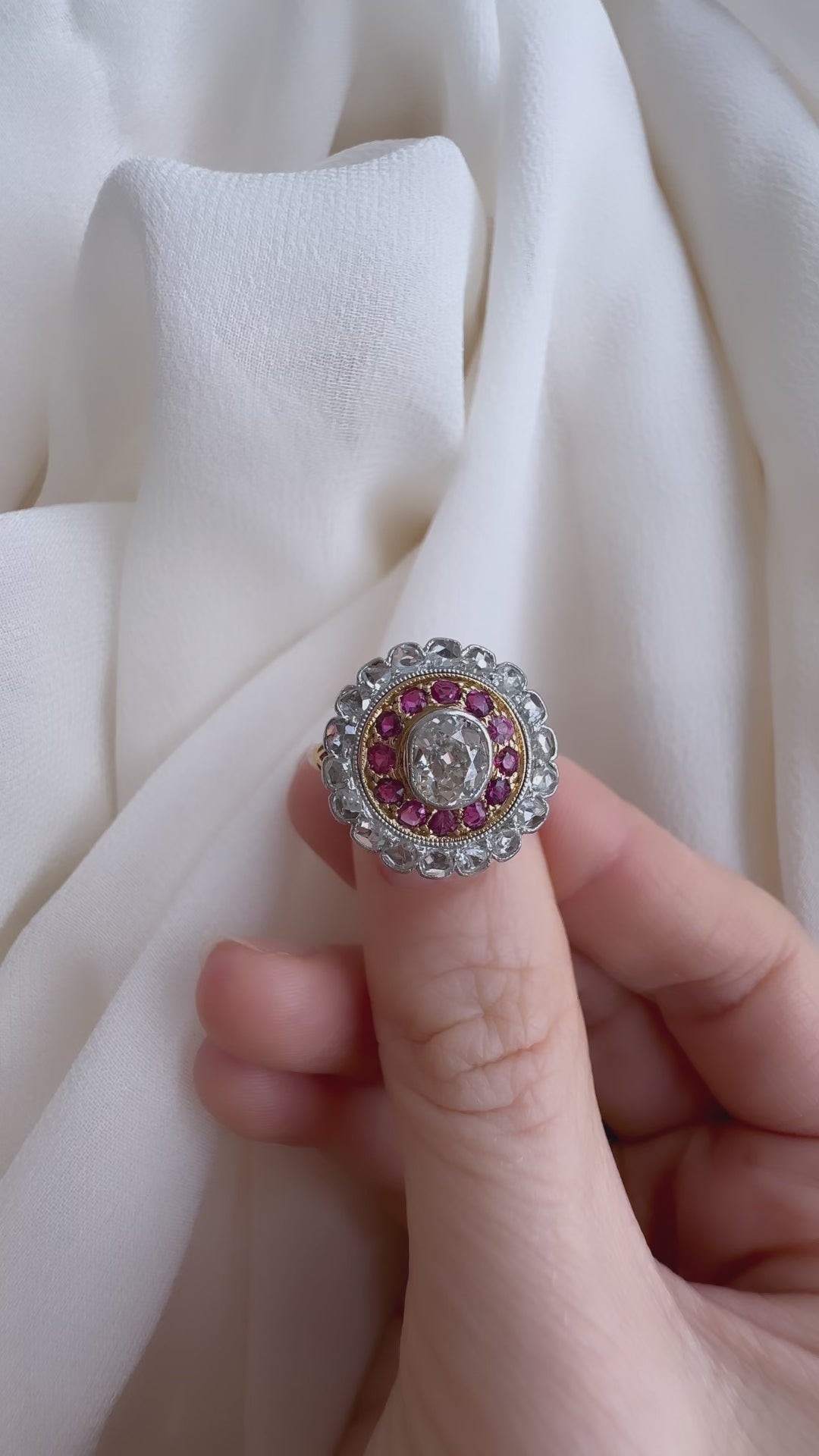 diamond in yellow gold setting