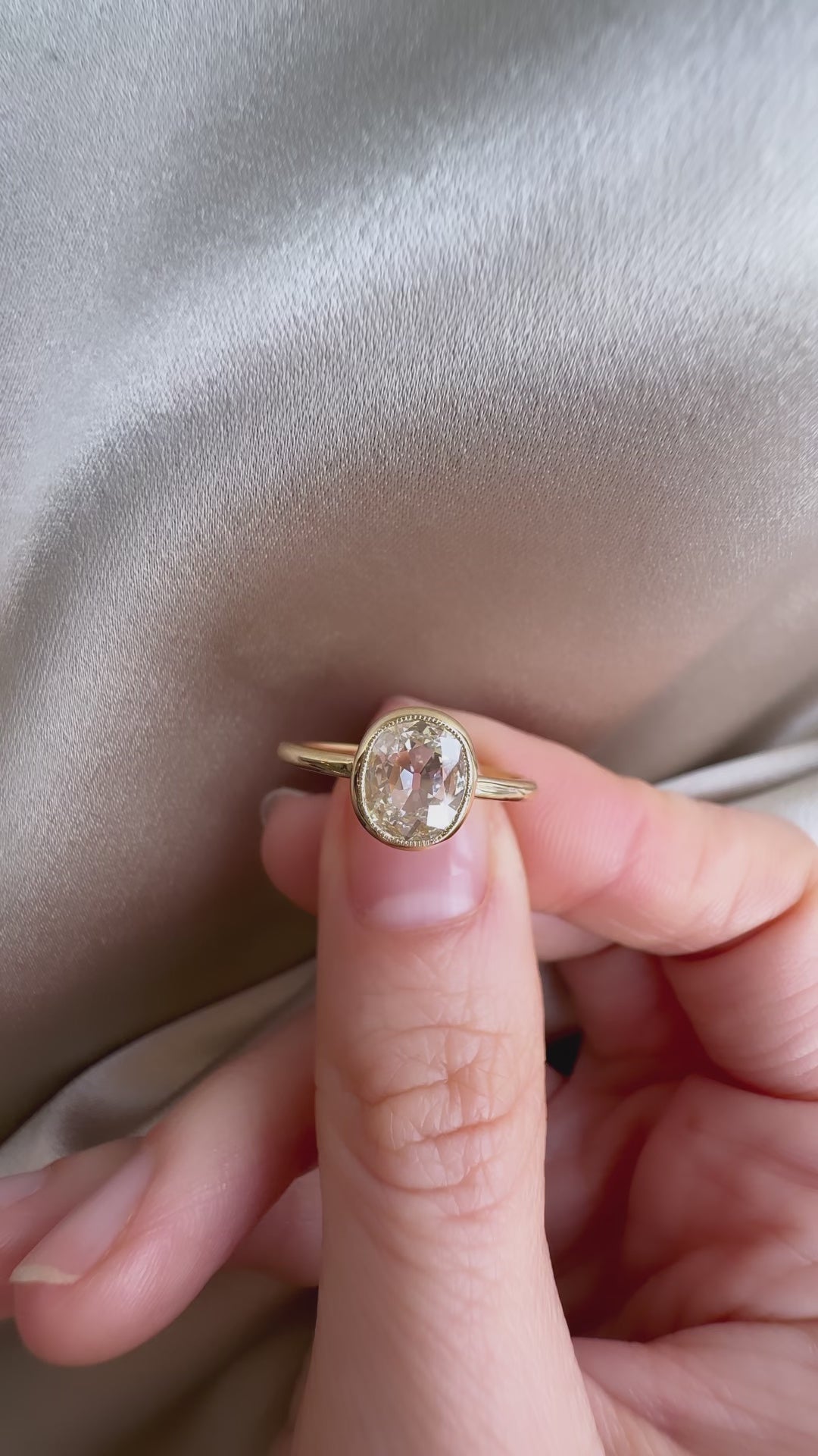 Old Mine cut diamond 