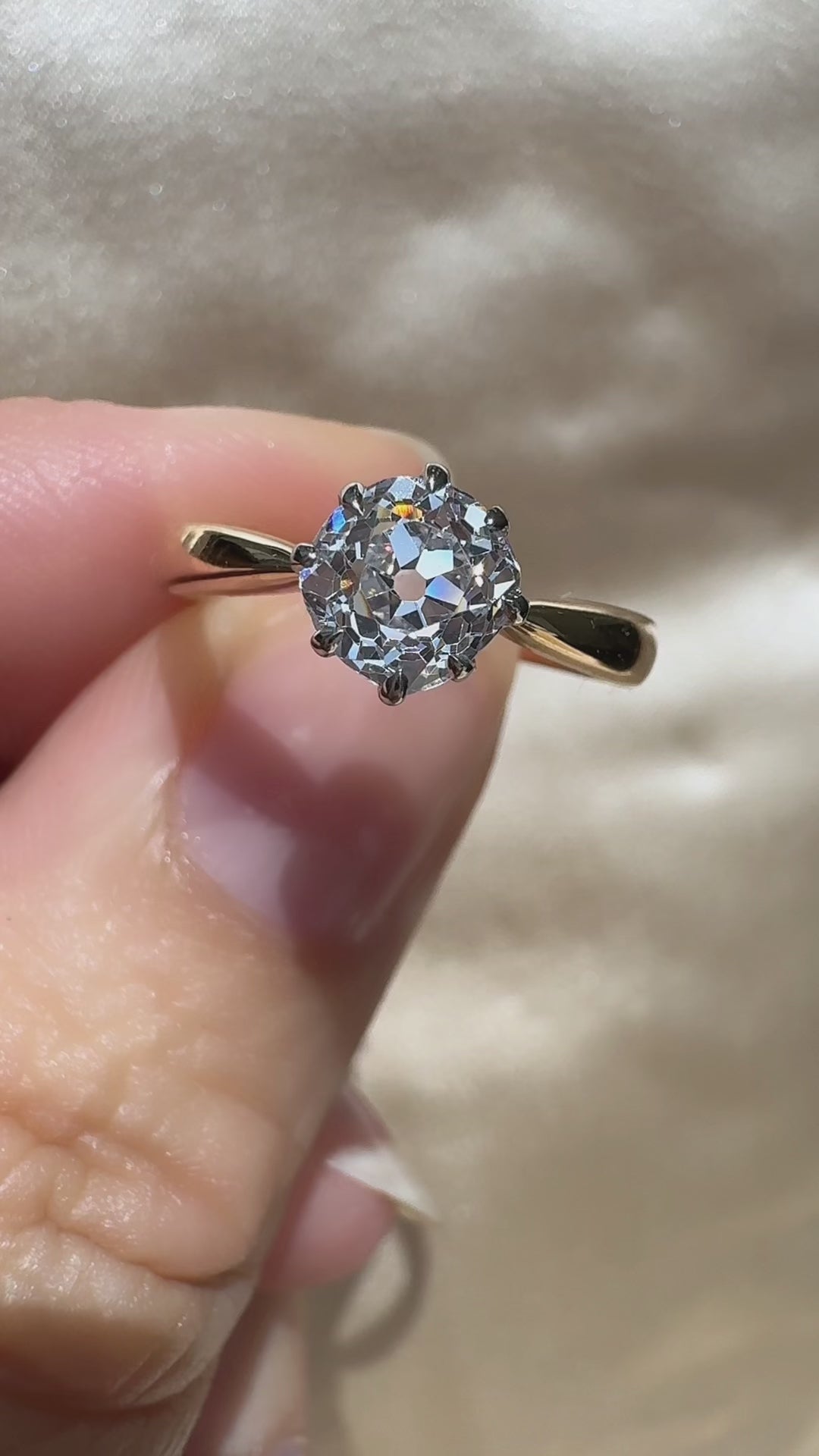 Old Mine cut diamond Uncategorized