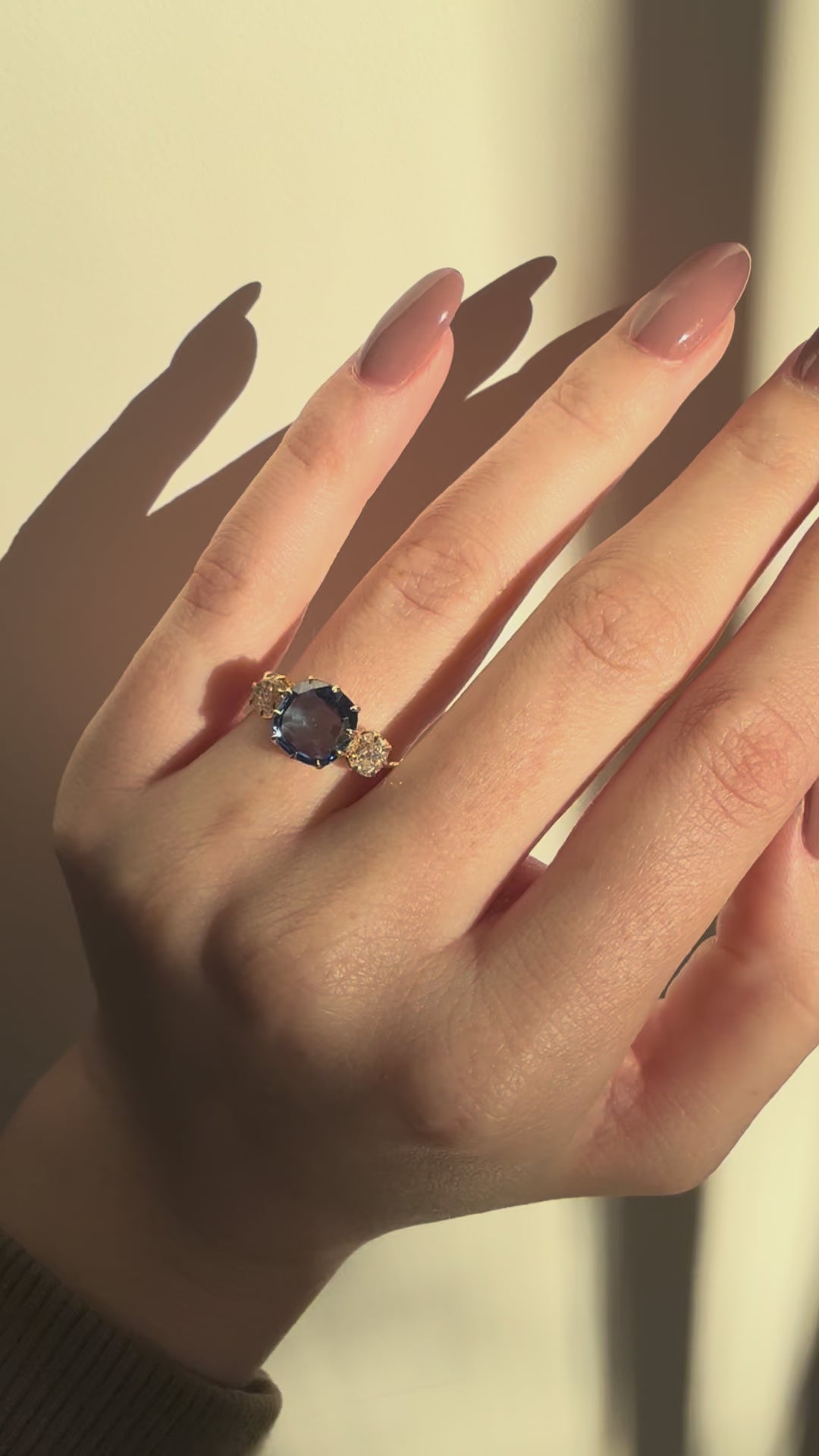  videos and images of vintage Rings-Old Mine cut diamond Rings