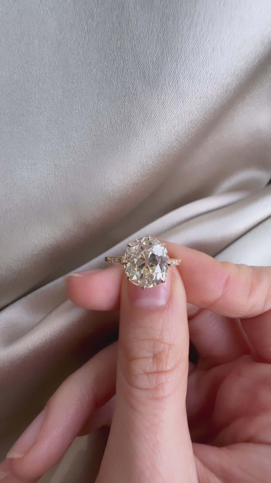 Old Mine cut diamond 