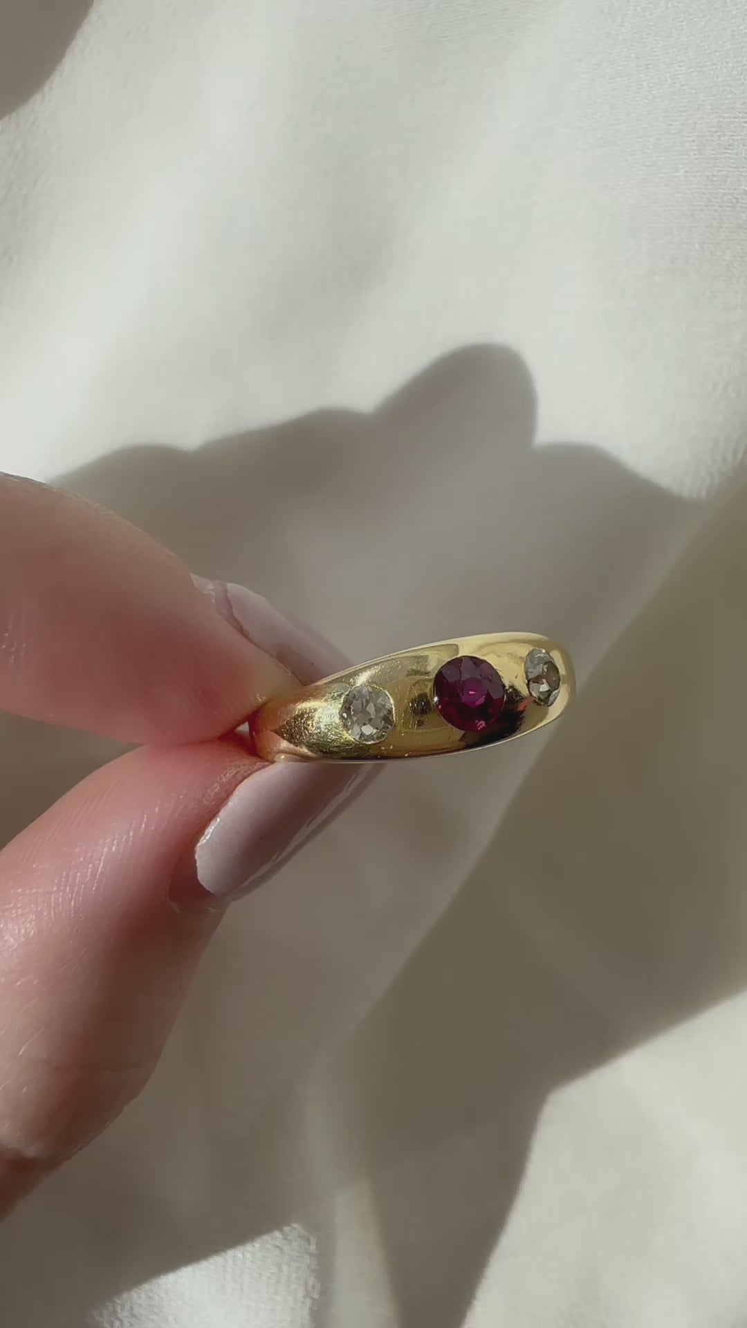 j-k-l color, vs clarity diamond in yellow gold setting