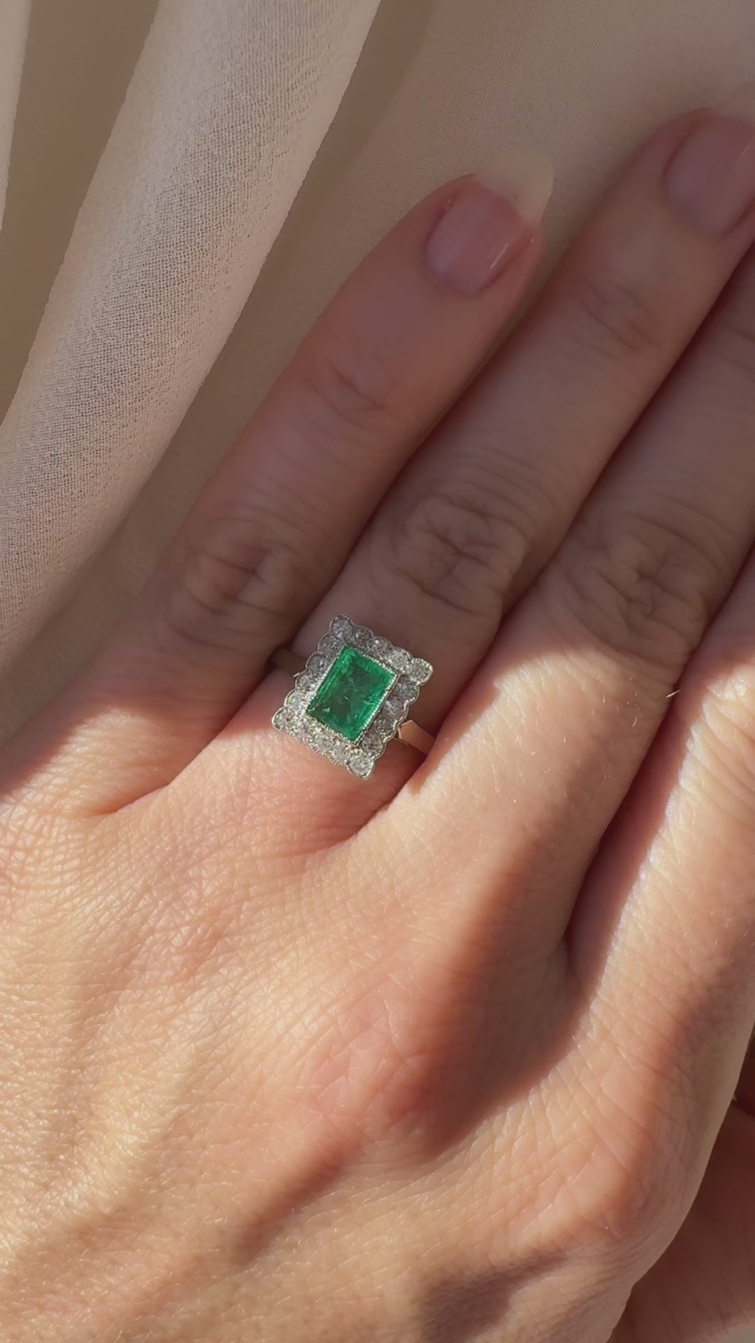 Cocktail Halo diamond Rings