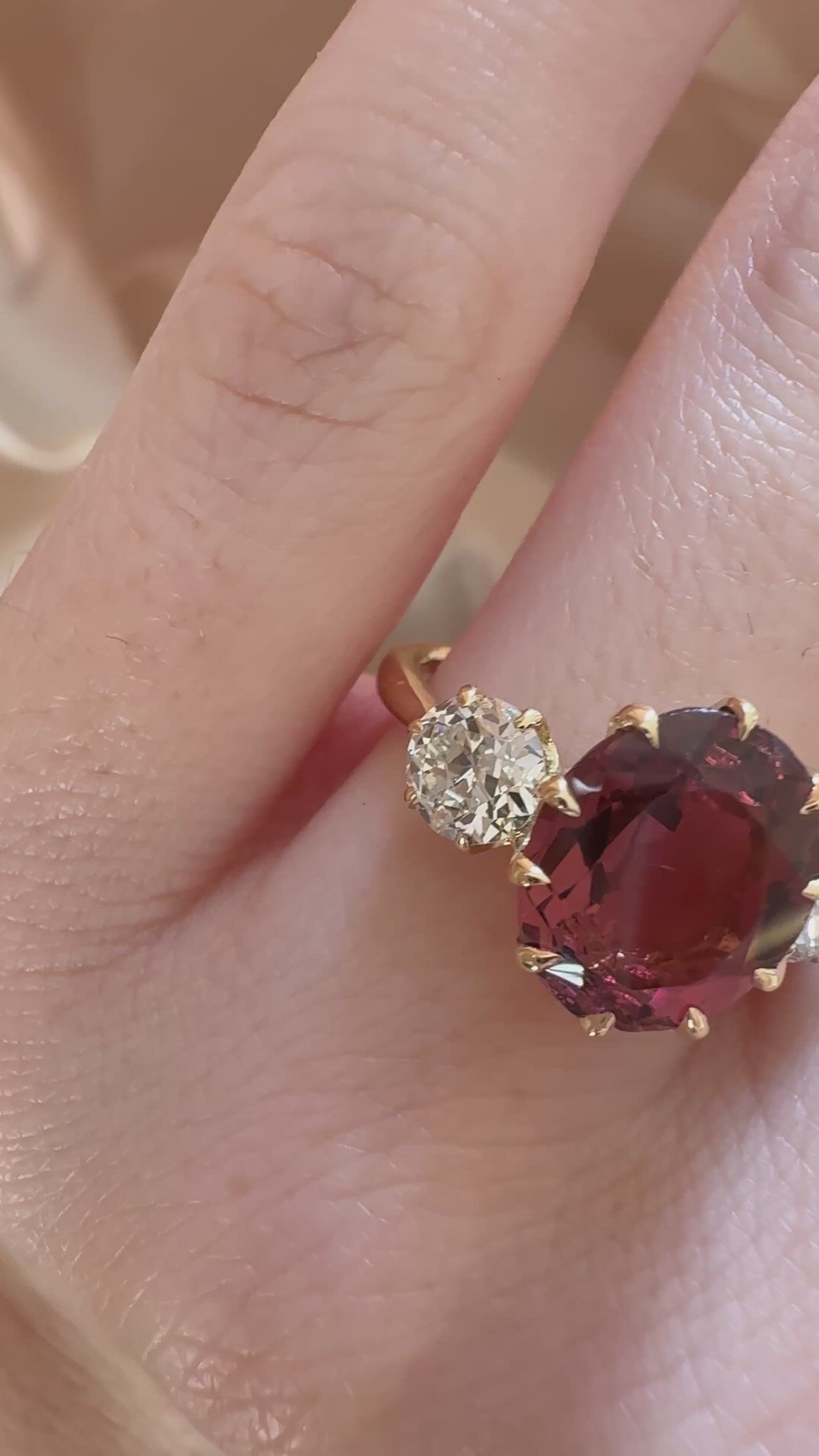 Marquise/Oval cut diamond Rings