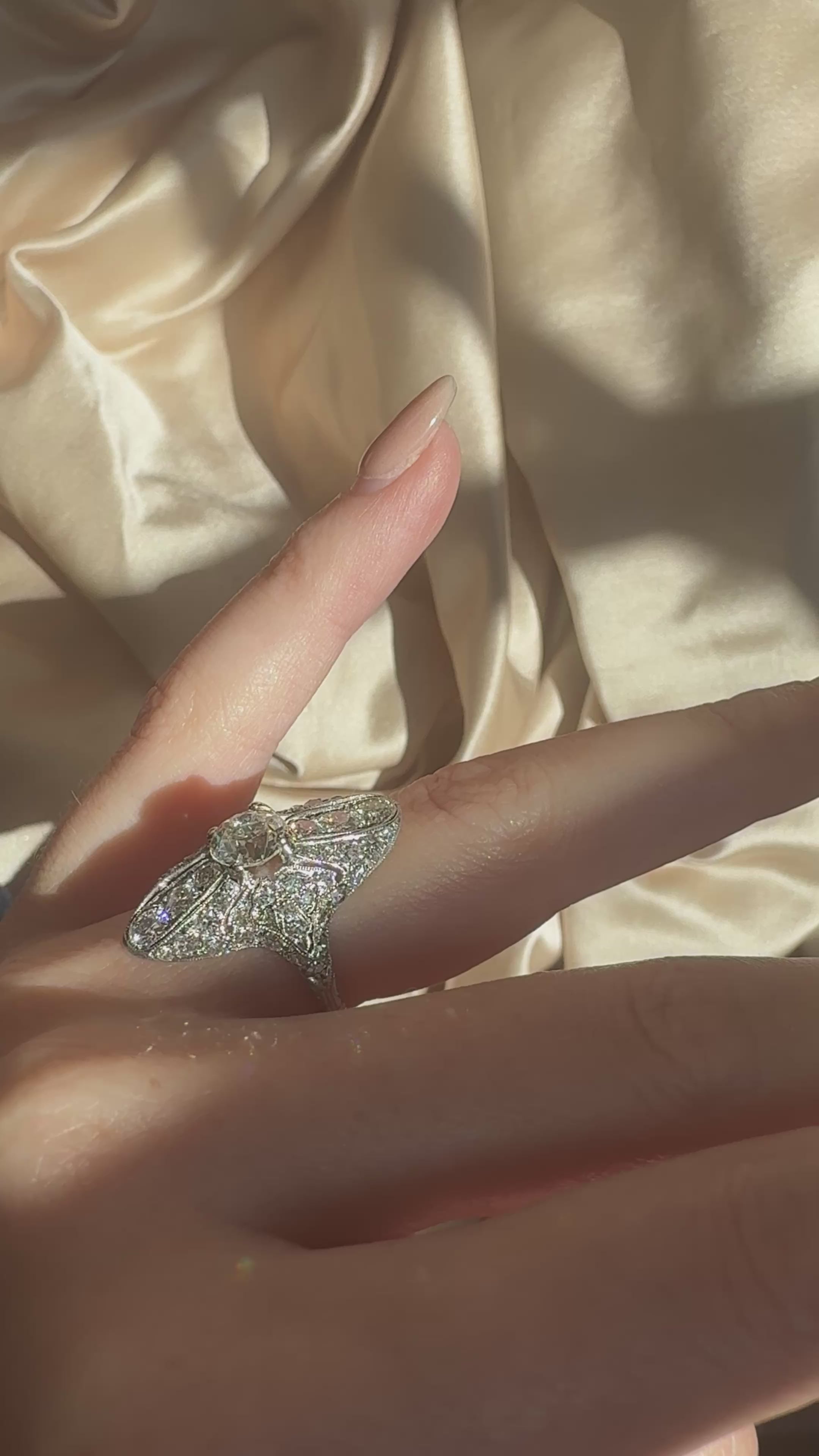  videos and images of vintage Rings-Old European cut diamond Rings