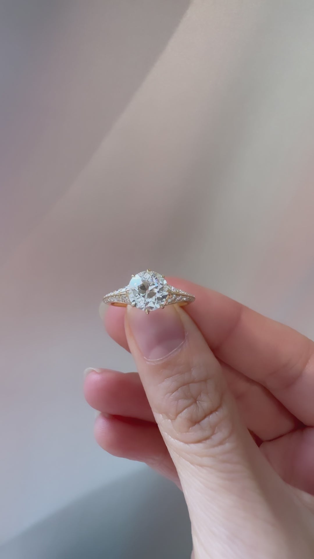 videos and images of vintage Uncategorized-Transitional cut diamond Uncategorized