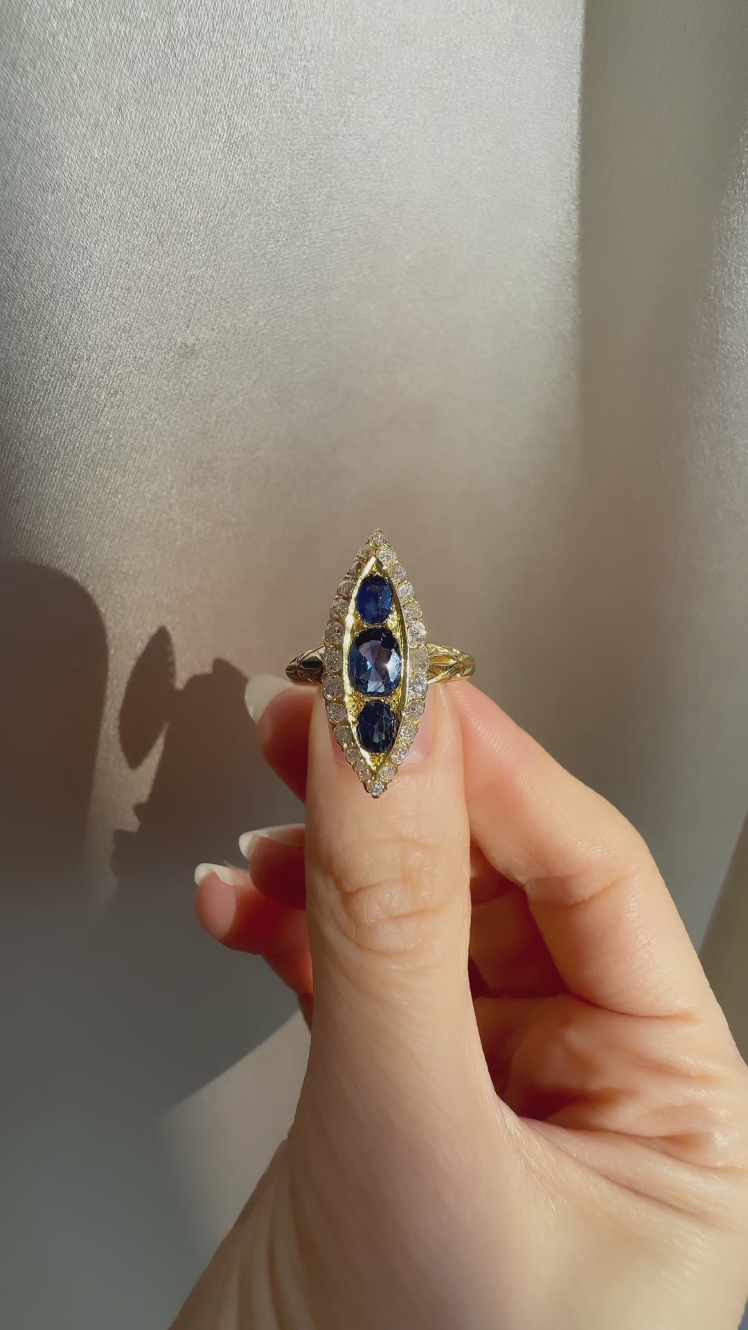 diamond in yellow gold setting