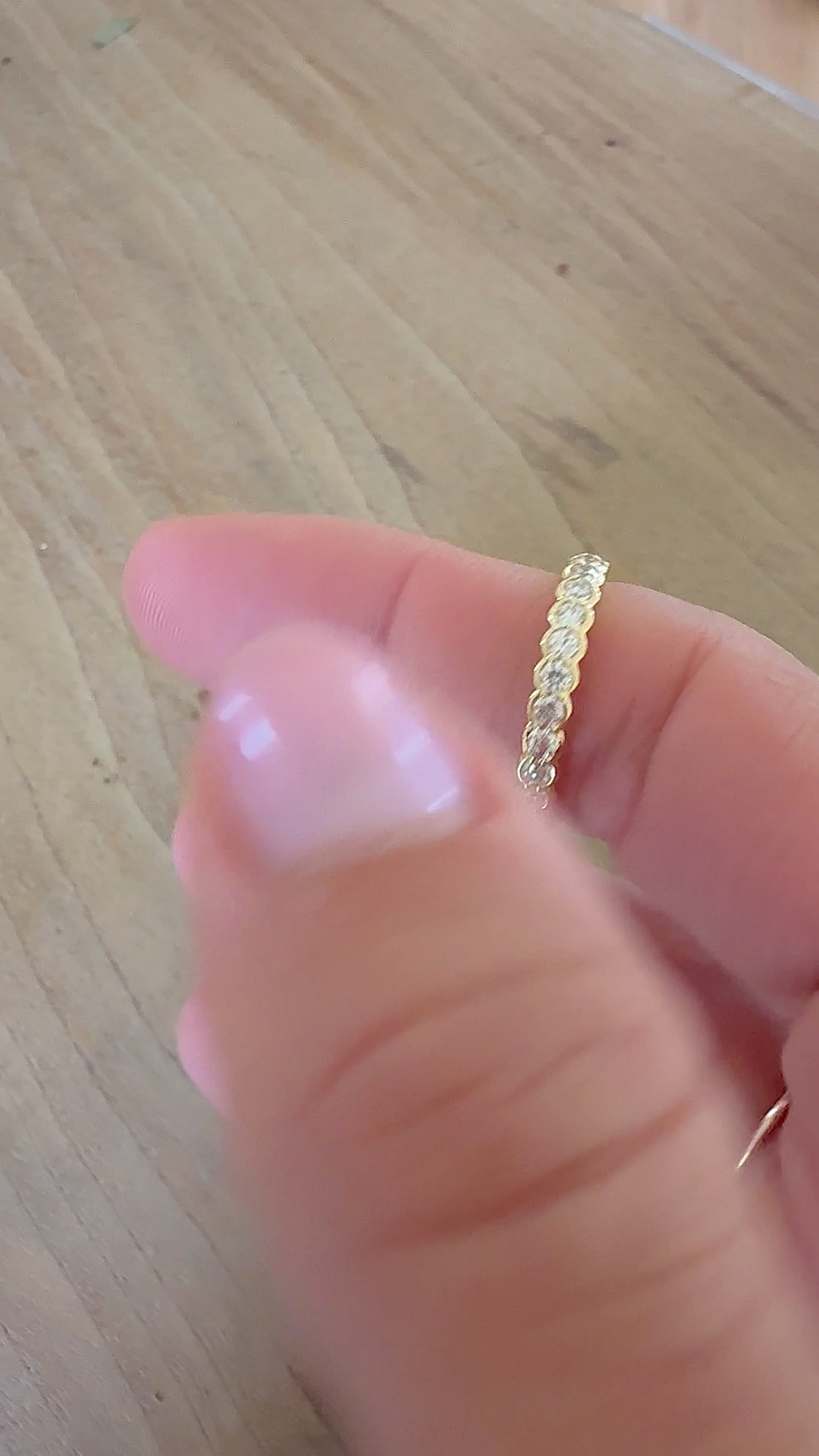  videos and images of vintage Rings-Eternity Old European cut diamond Rings