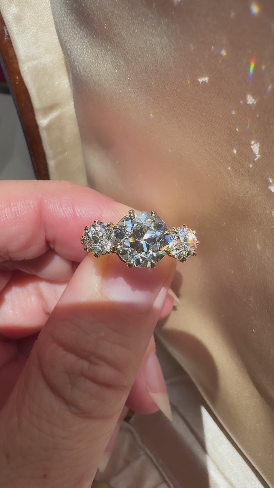 Old European cut Rings