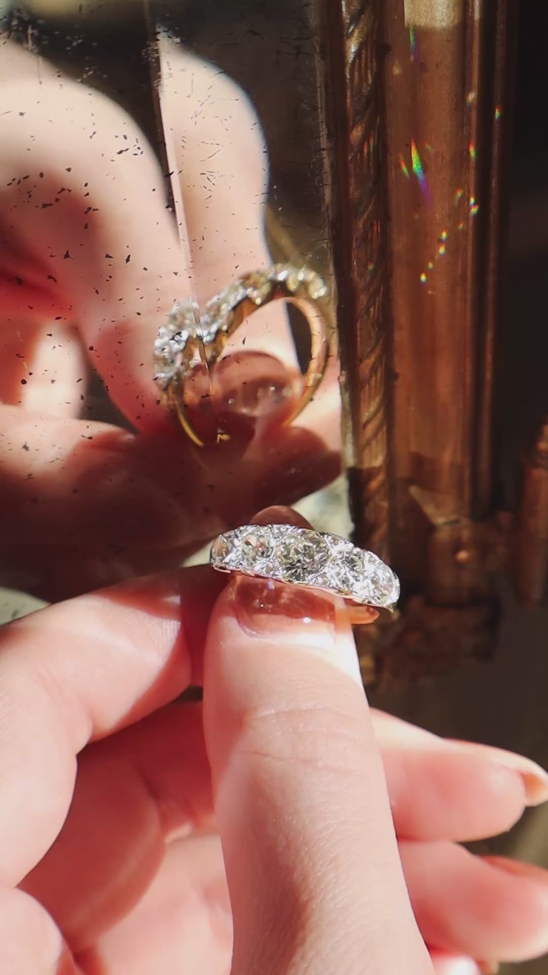 1-2 Carats vintage engagement ring