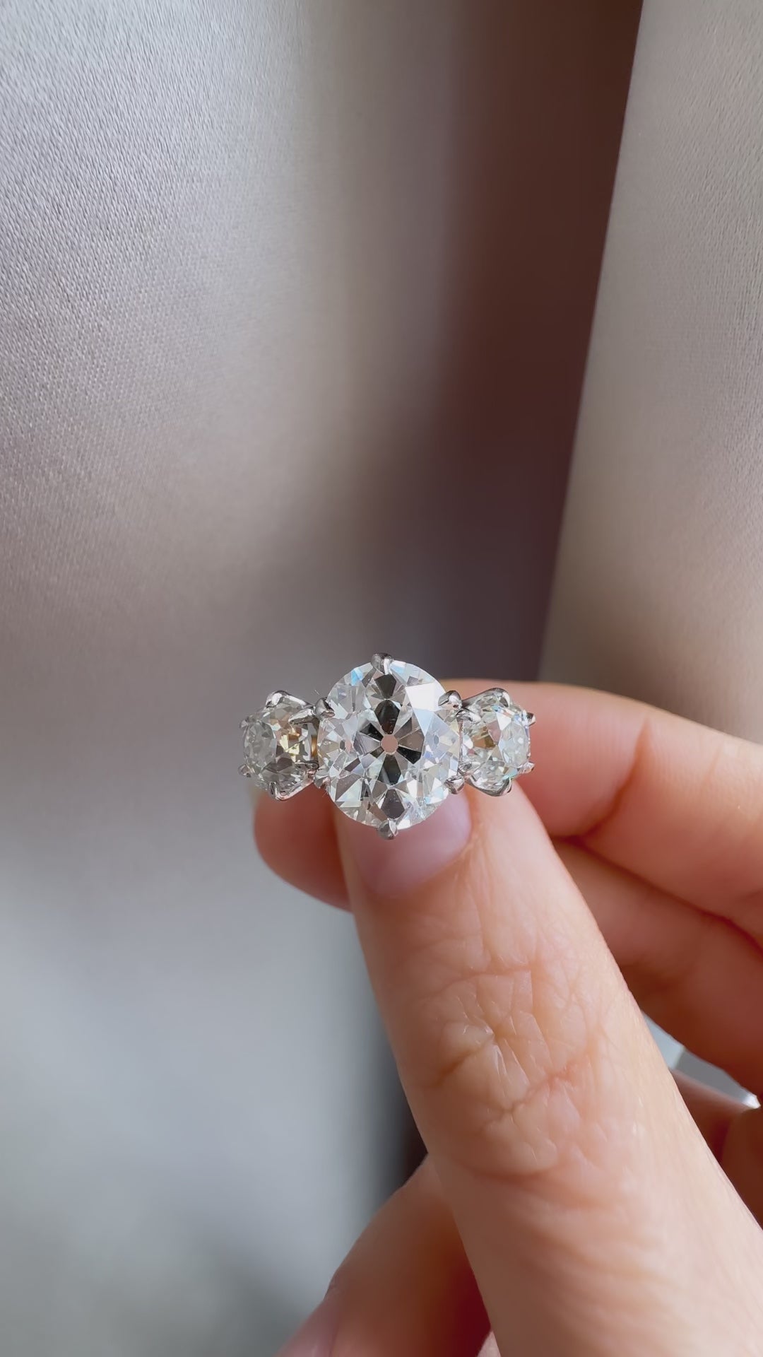 Old Mine cut diamond 