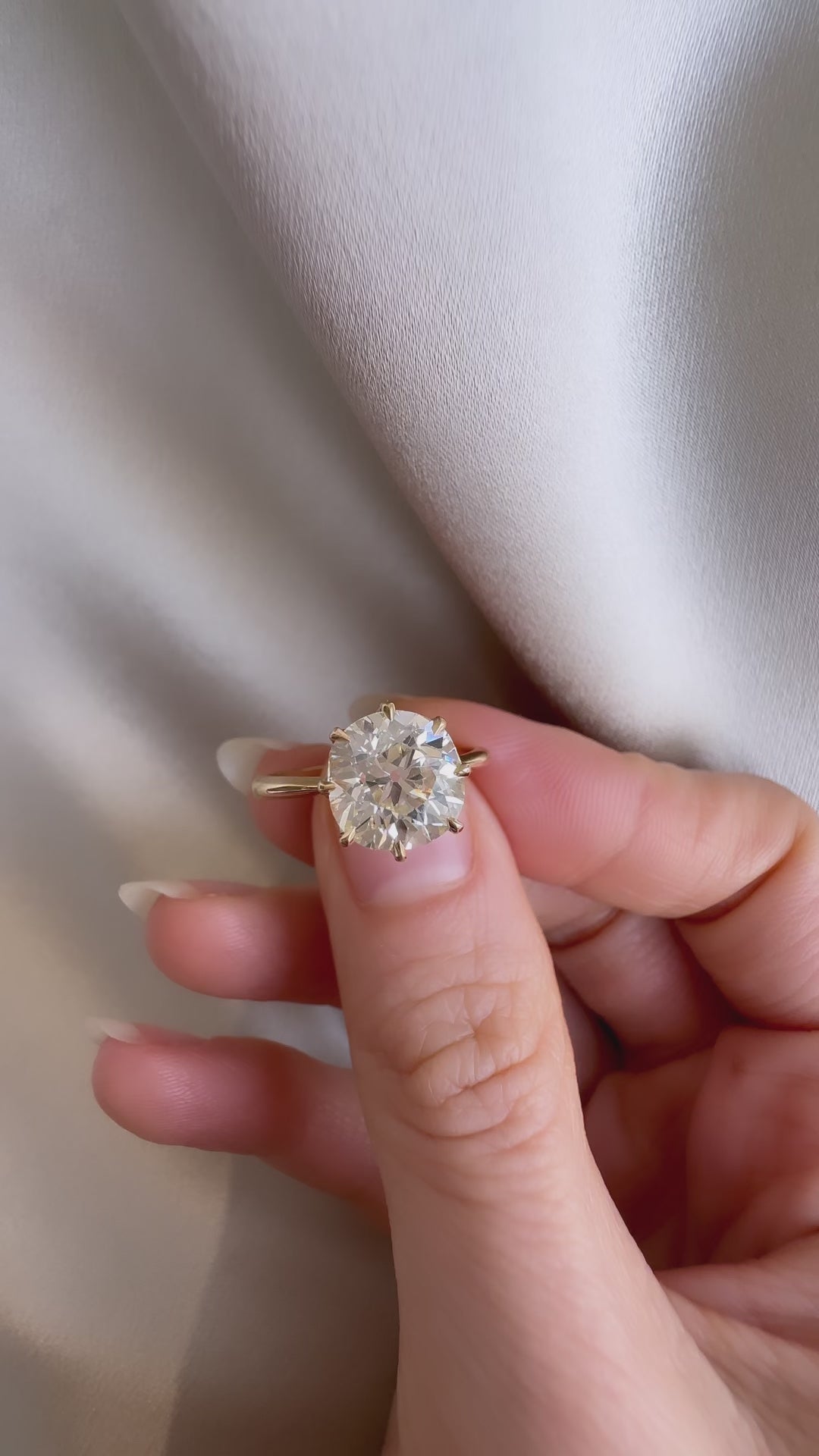 Old European cut diamond 