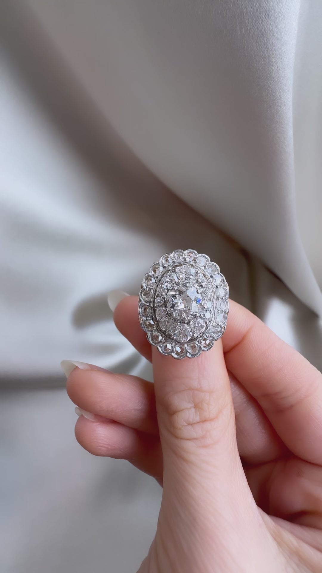 Old European cut diamond 