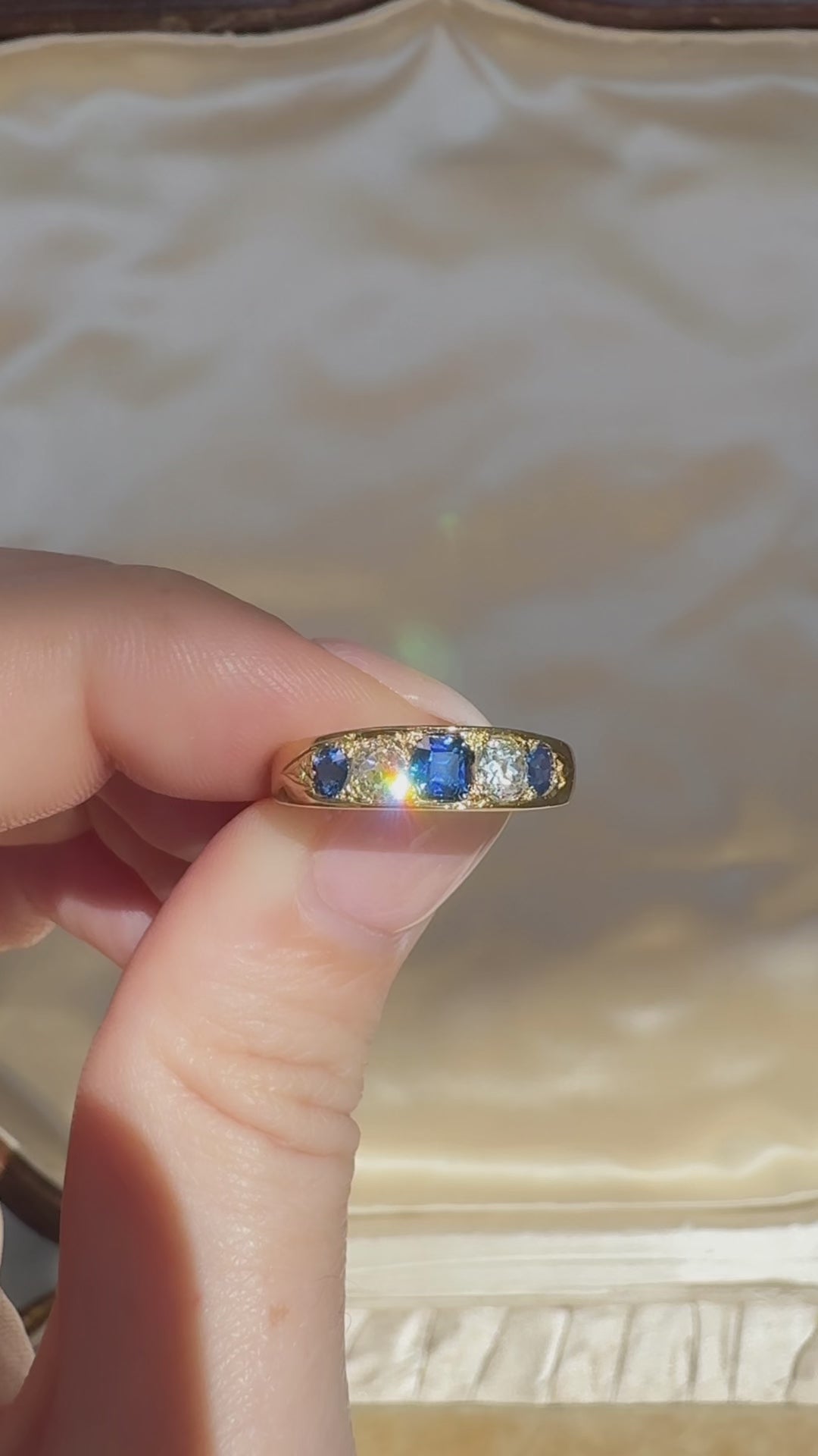 Old Mine cut diamond Rings