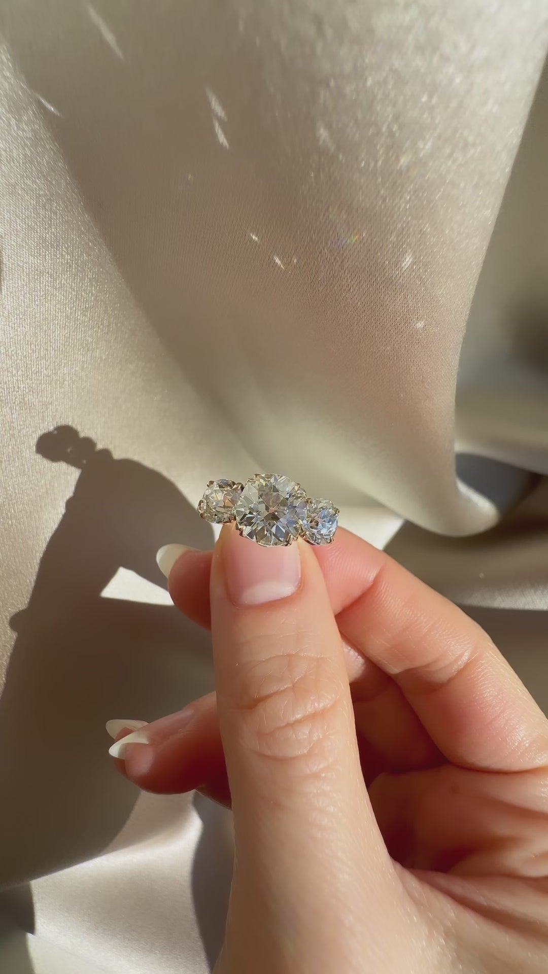 Old Mine cut diamond 