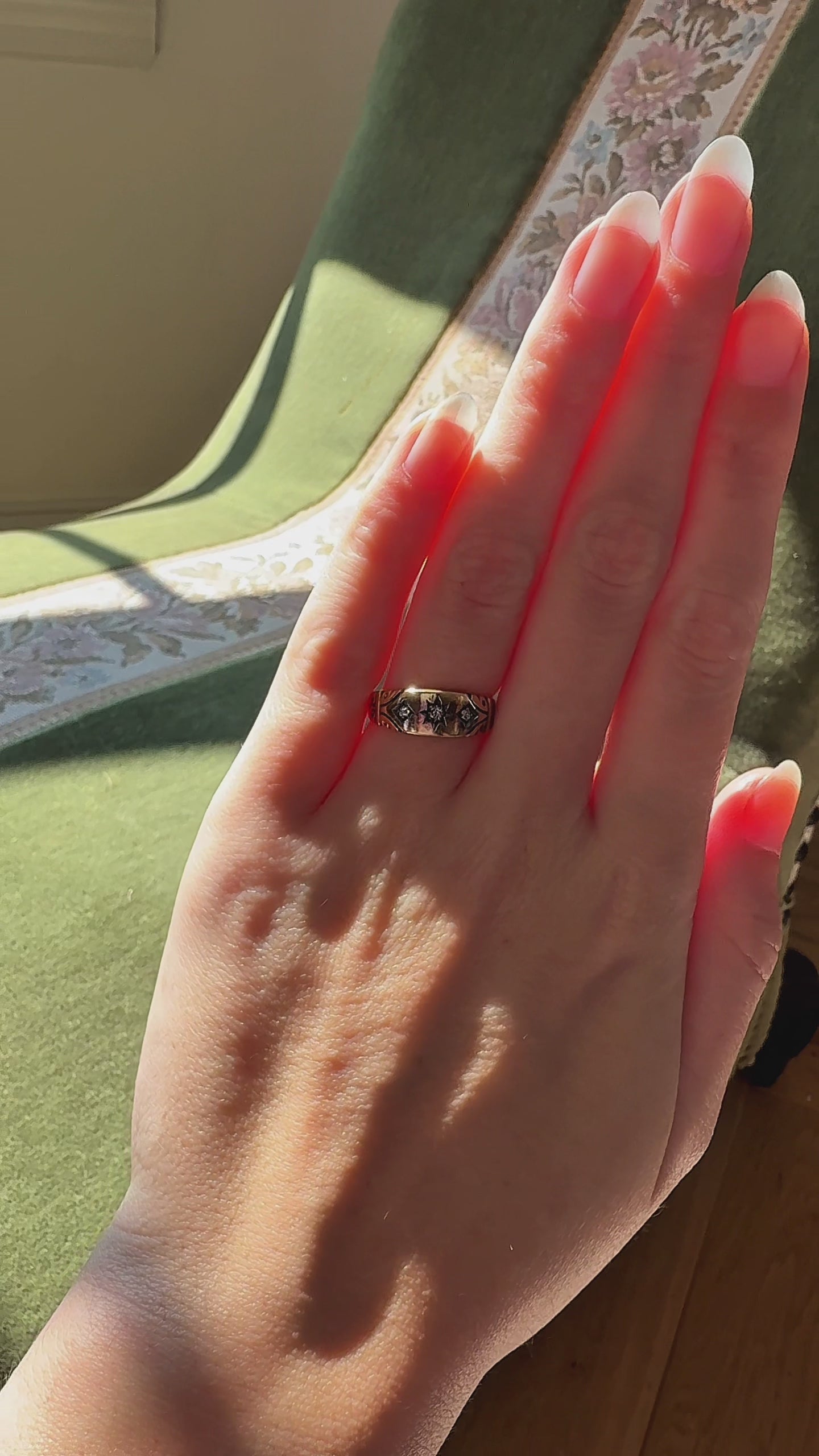  videos and images of vintage Decor-Old Mine cut diamond Decor