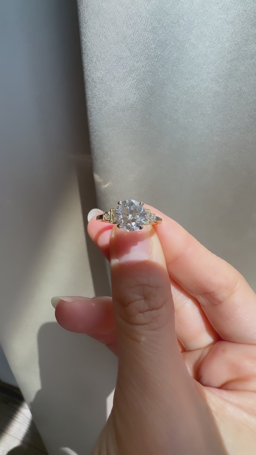 Transitional cut diamond 