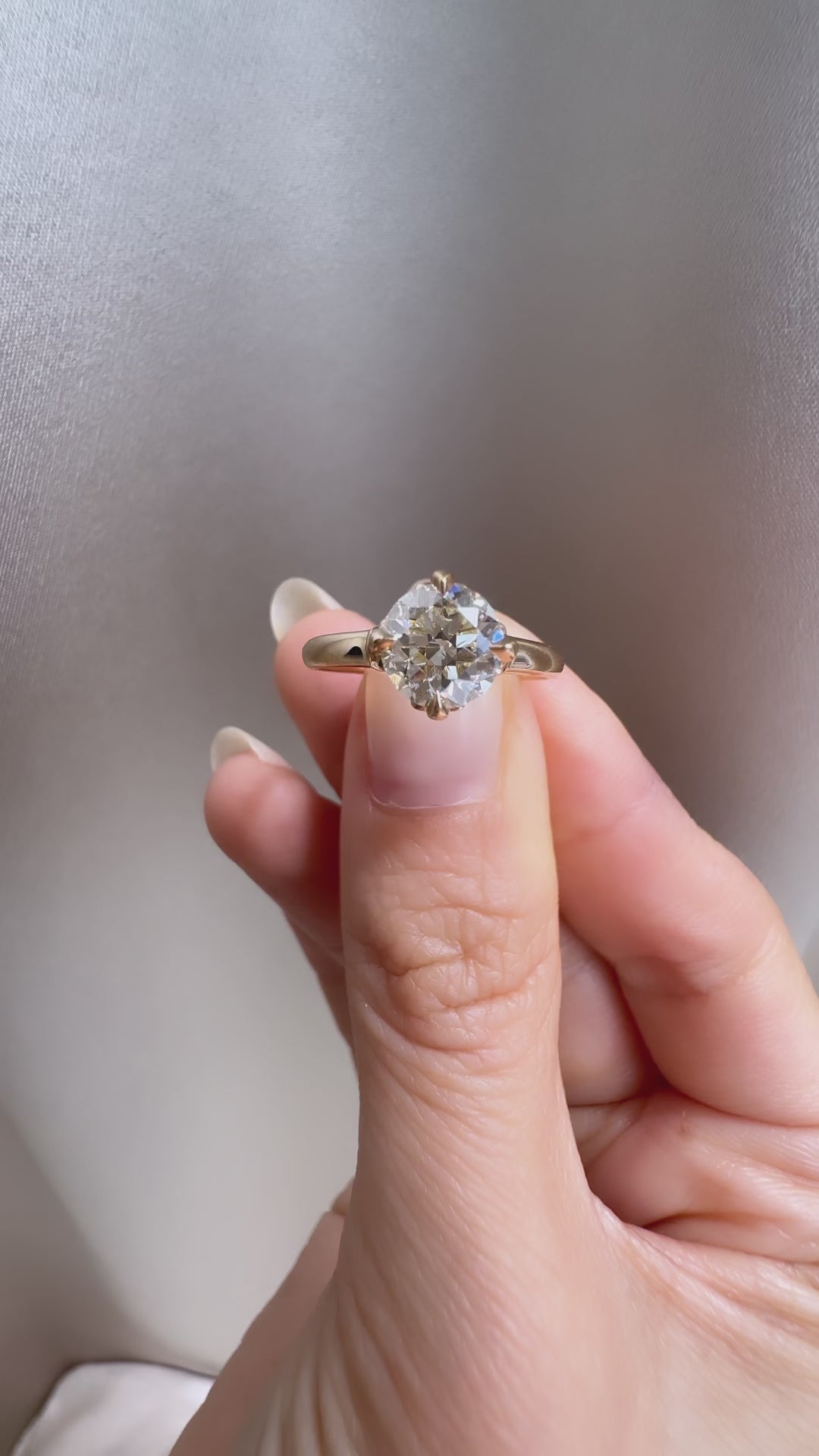 Transitional cut diamond 