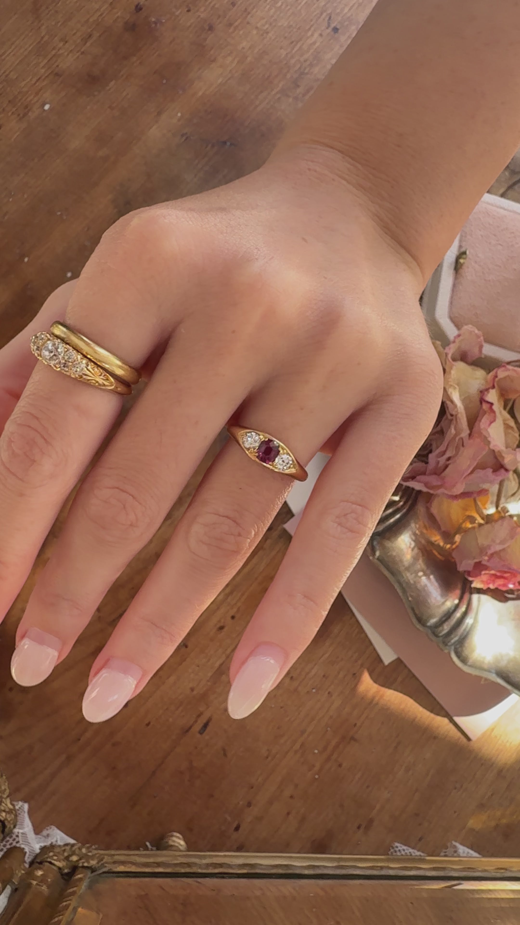 Solitaire diamond Rings